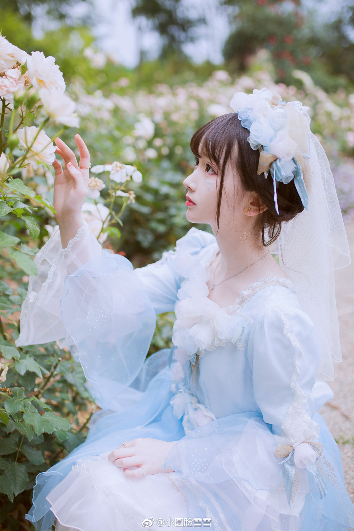 花与少女