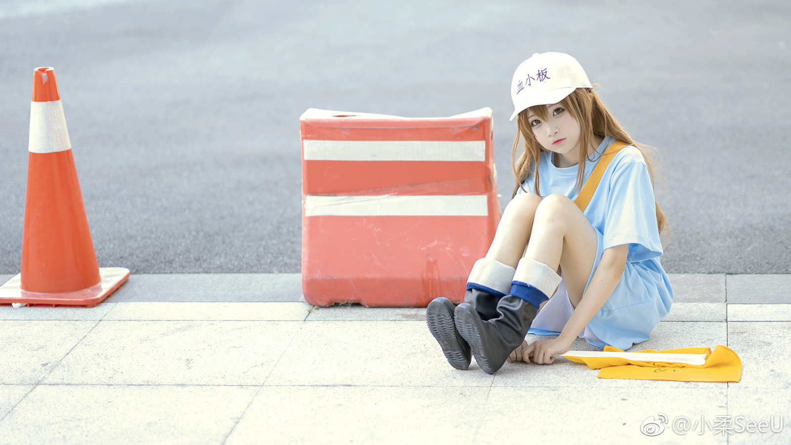 《工作细胞》萌萌血小板Cosplay 《小柔SeeU》开工啦