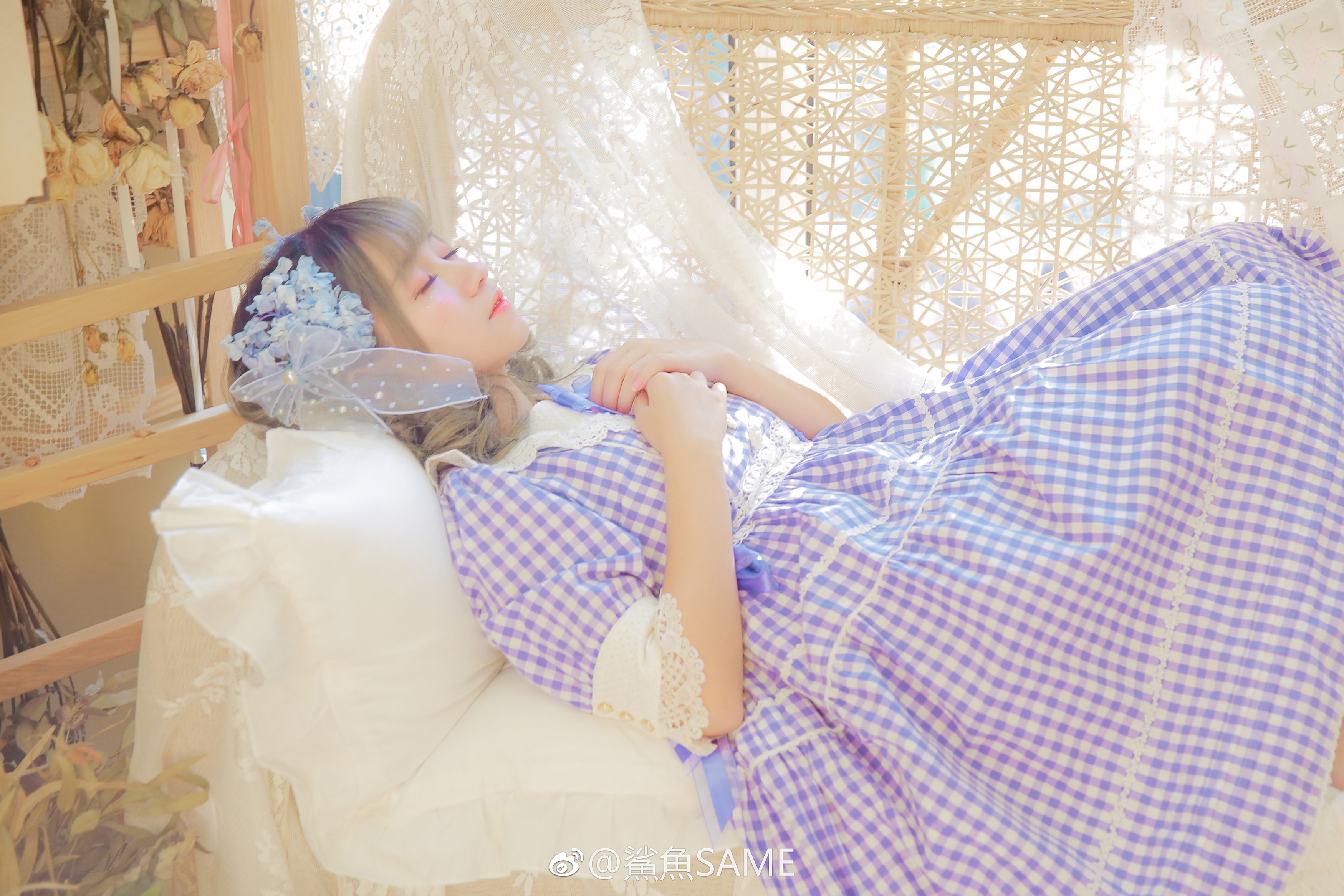 侧颜心动了