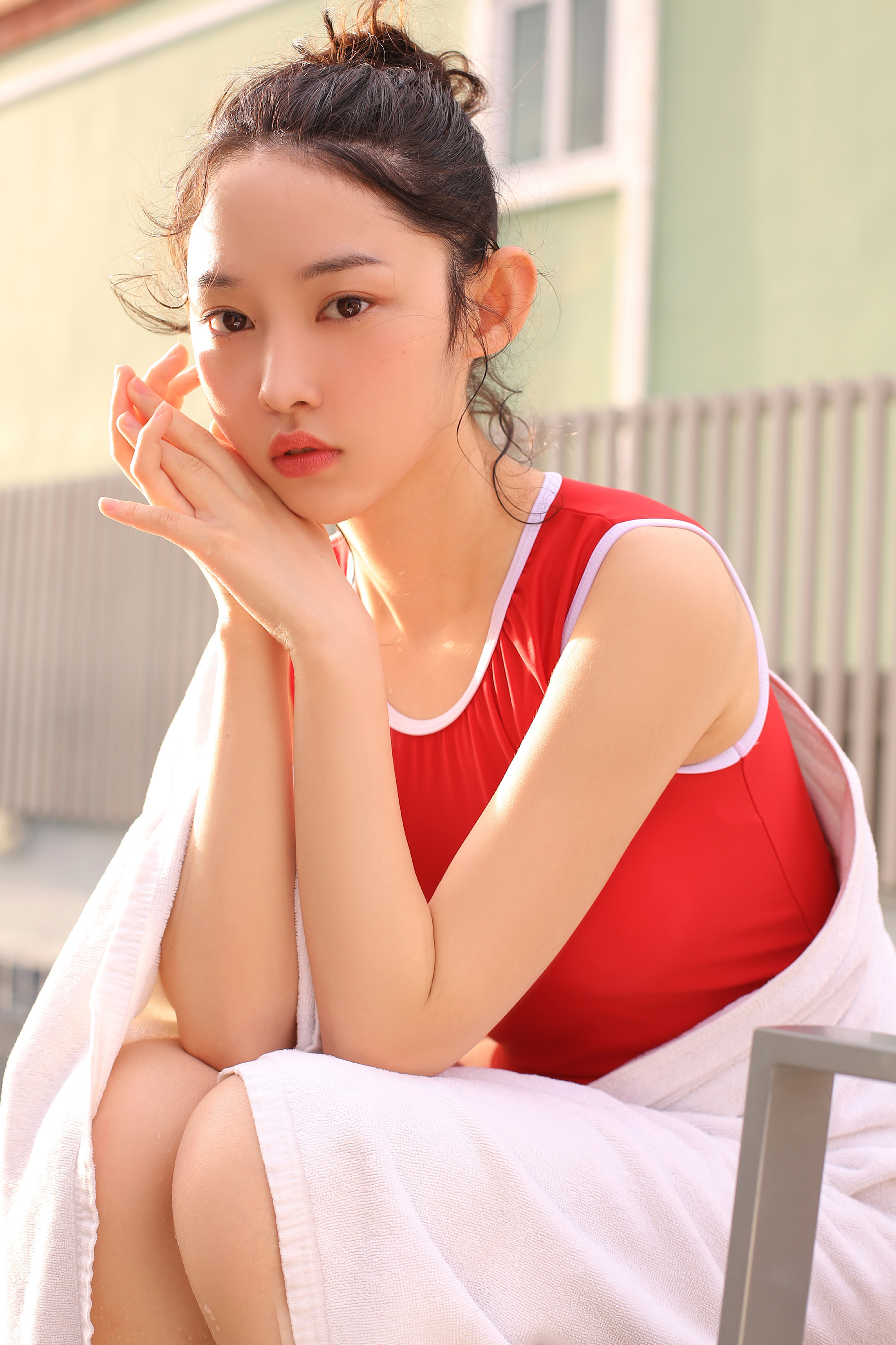 喜欢游泳
