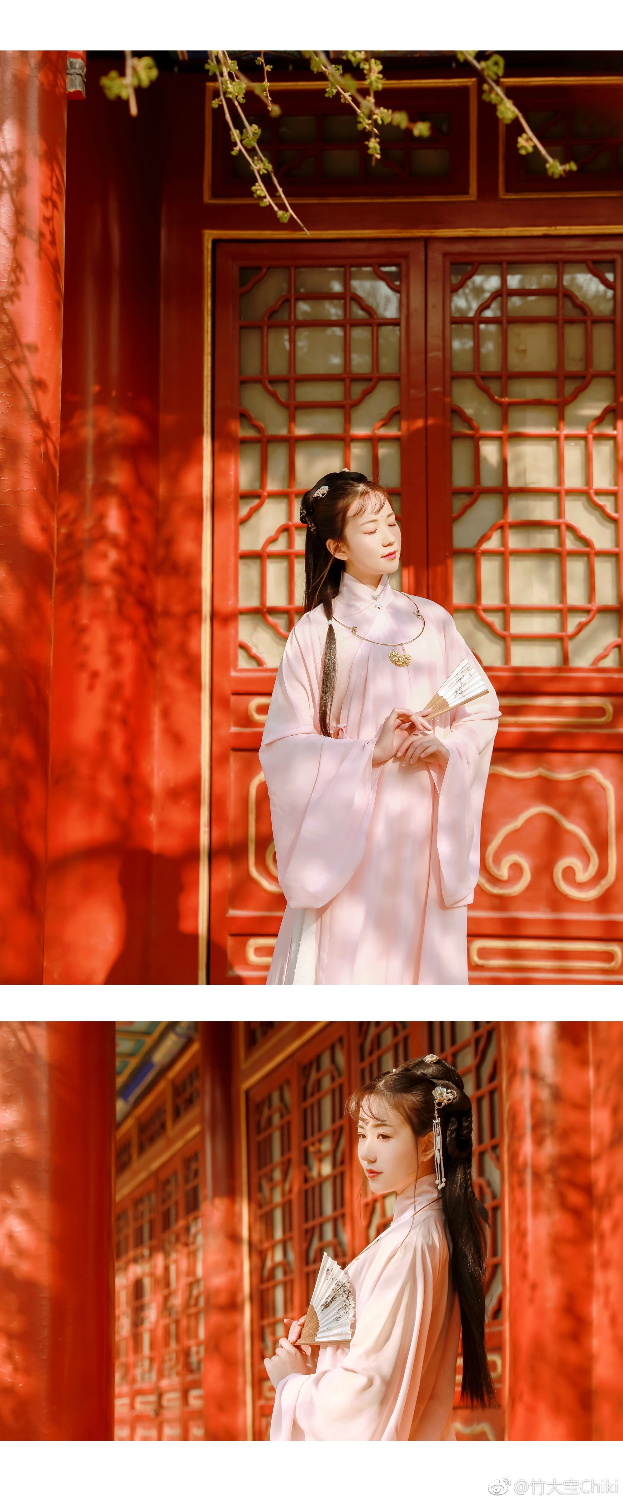 风吹着春末的花香，吻过谁的眉间发上