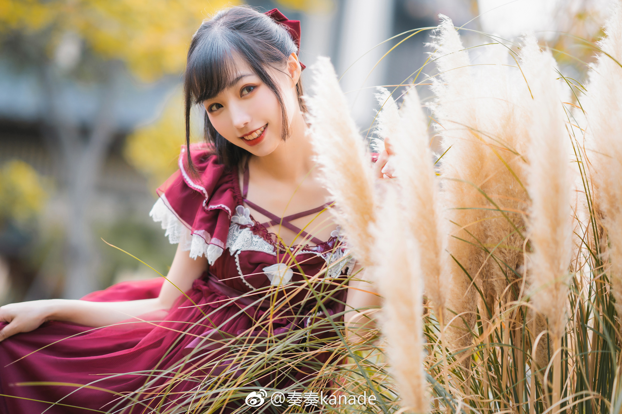 奏是那么可爱。