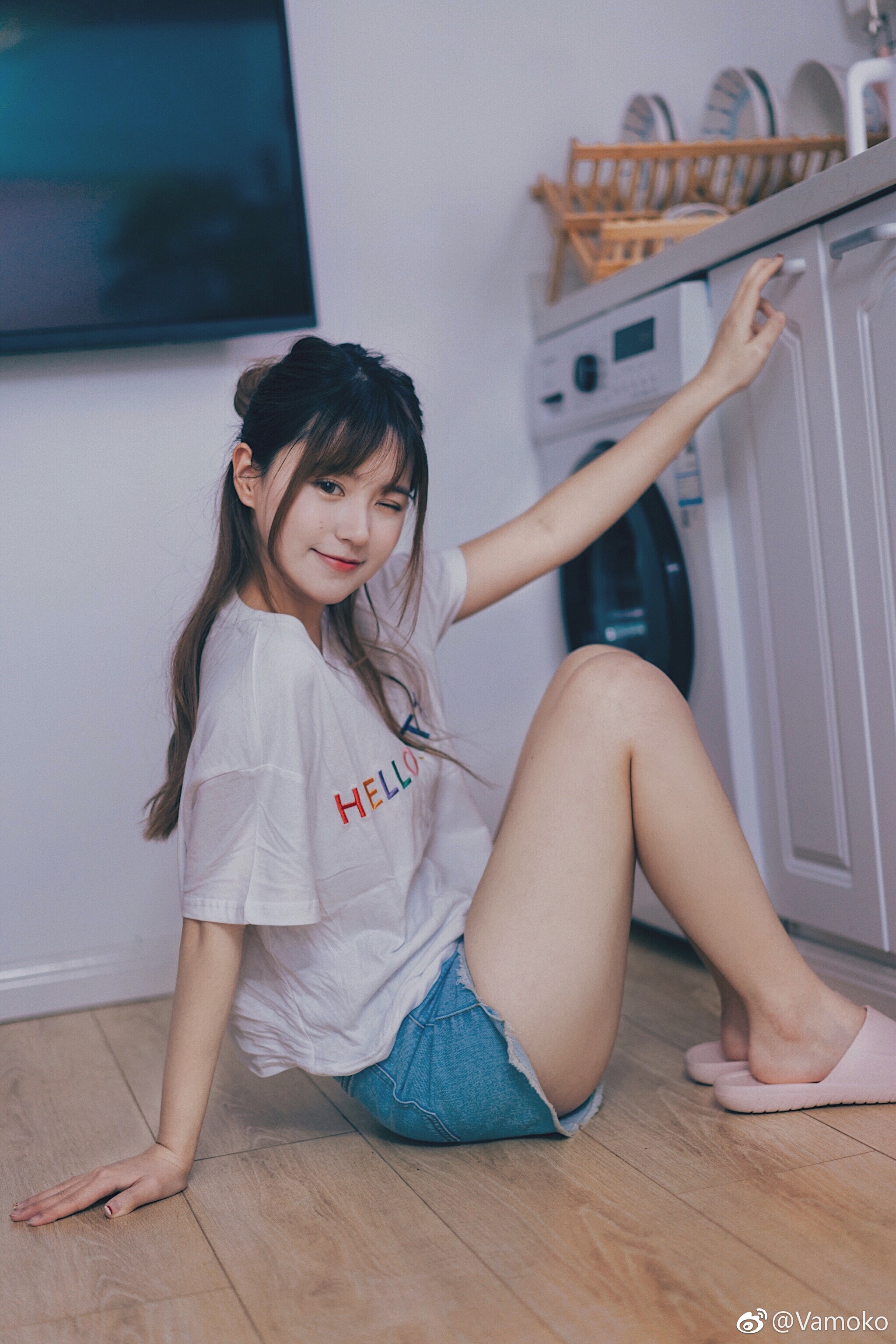 如果有人问你对象是谁， 你就说是我。