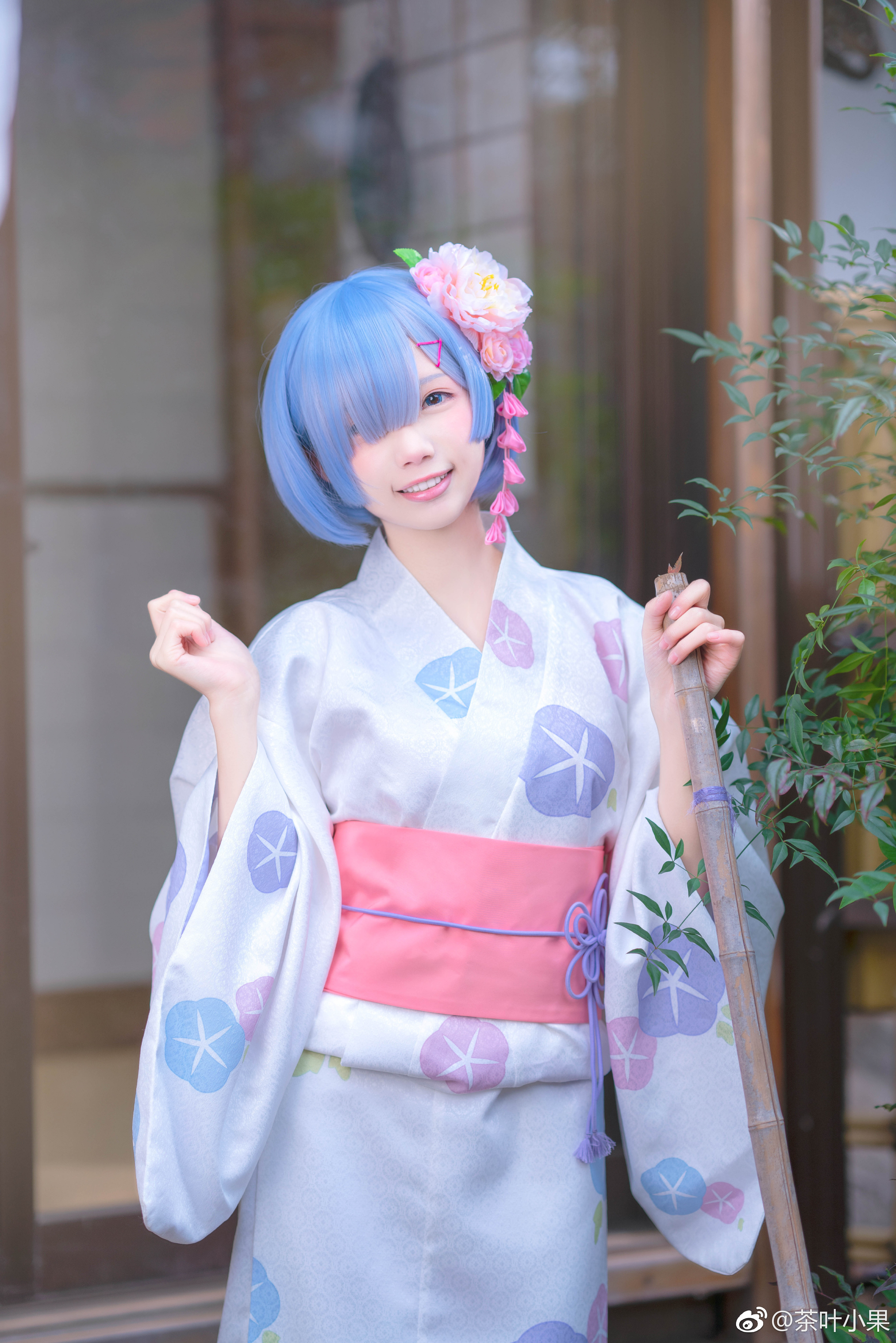 蕾姆浴衣cos