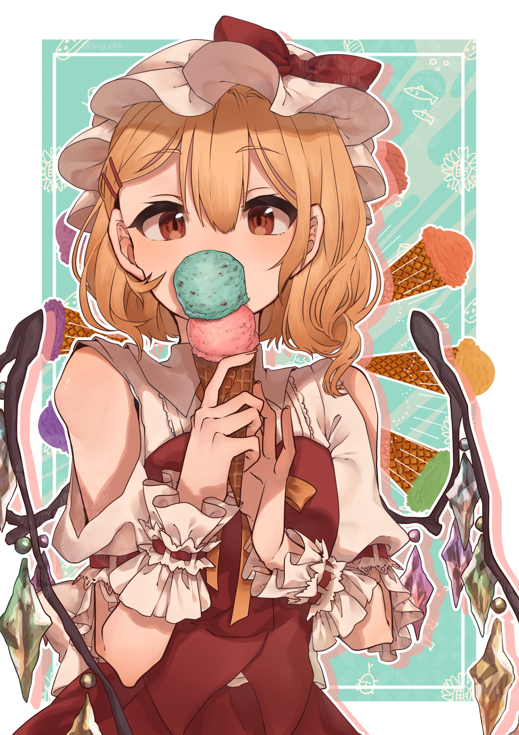 [Pixiv精选]冰凉美味♡冰淇淋插画特辑
