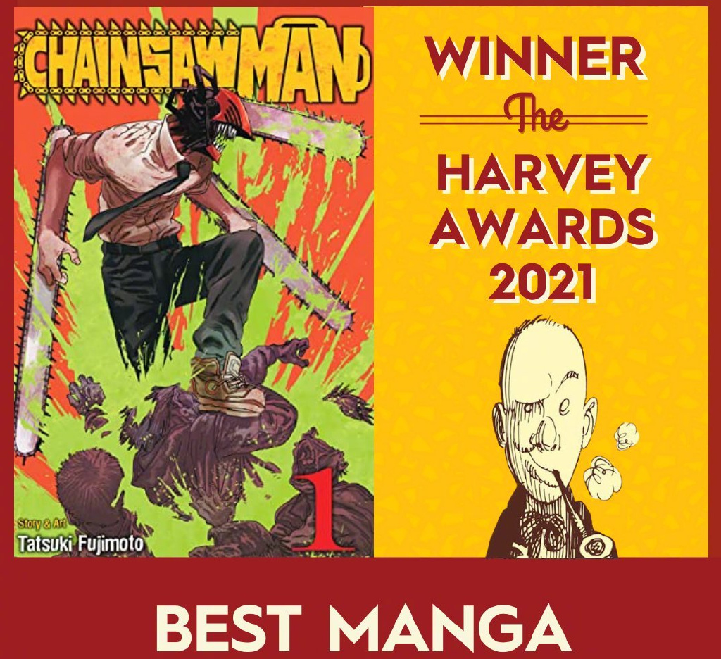 藤本树《电锯人》获得2021年“哈维奖”最佳漫画奖- mcy7.com.COM