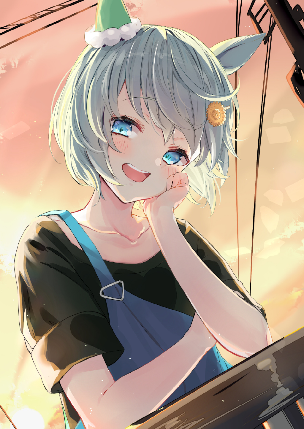 【p站美图】慵懒的小猫猫《赛马娘》星云天空壁纸特辑 - acg17.com