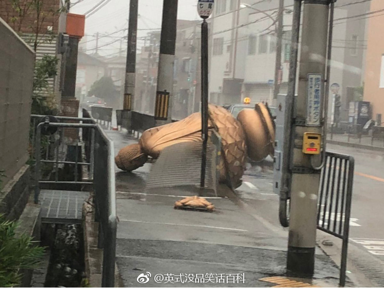 日本近日的台风 宛如一部史诗级的灾难片。。