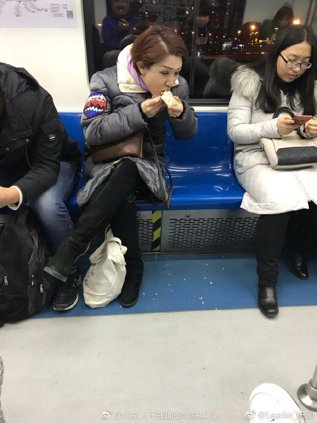 下个三年她会出现在哪个城市的地铁，吃什么？