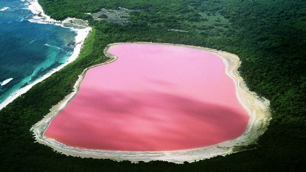 Lake Hillier 希勒湖 ​​​​