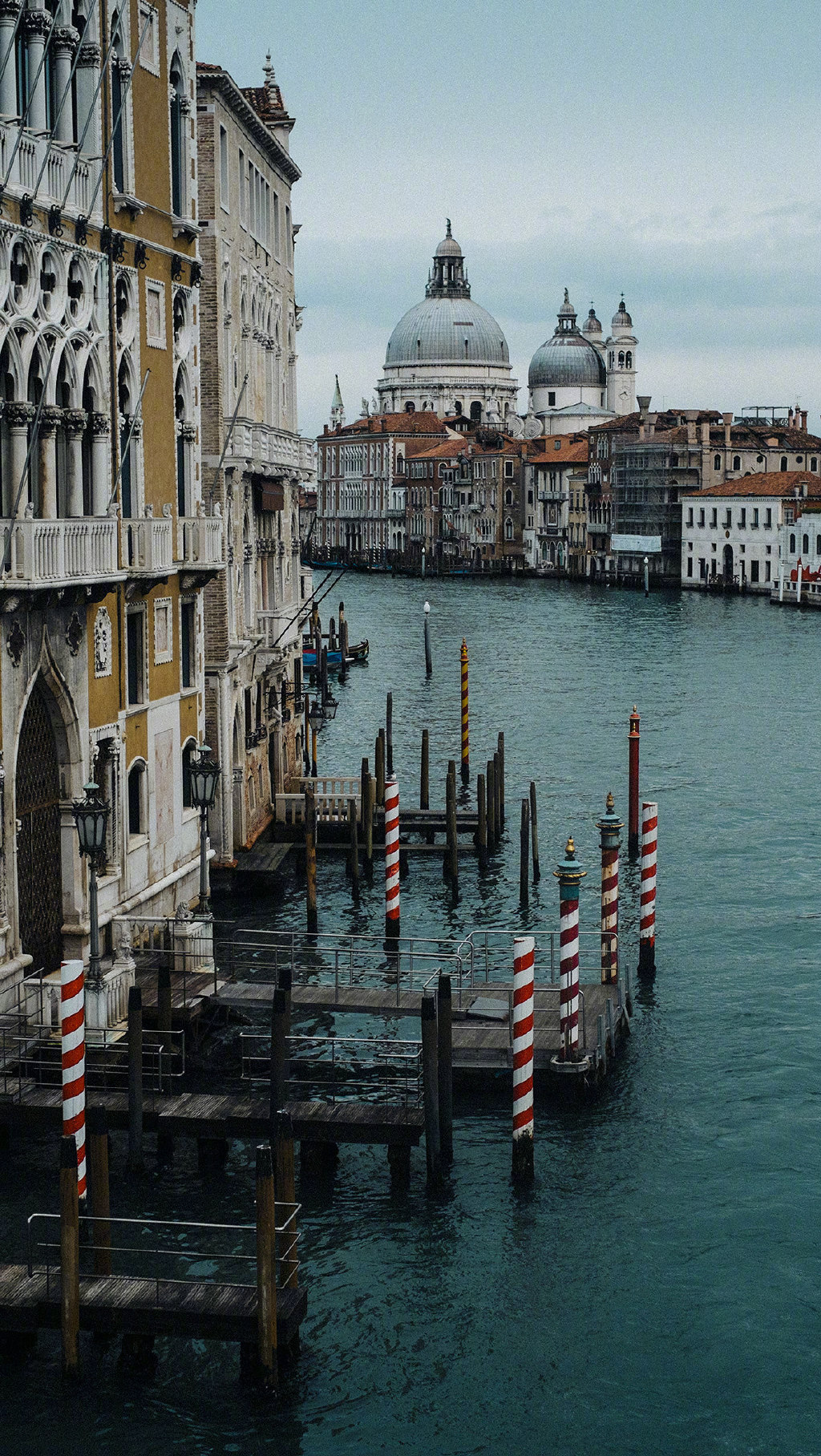 上帝视角下的美丽水城威尼斯。