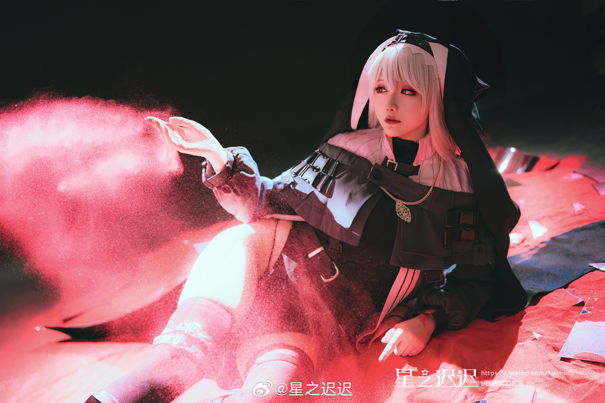 COSPLAU 明日方舟 幽灵鲨@星之迟迟 COSPLAY-第8张
