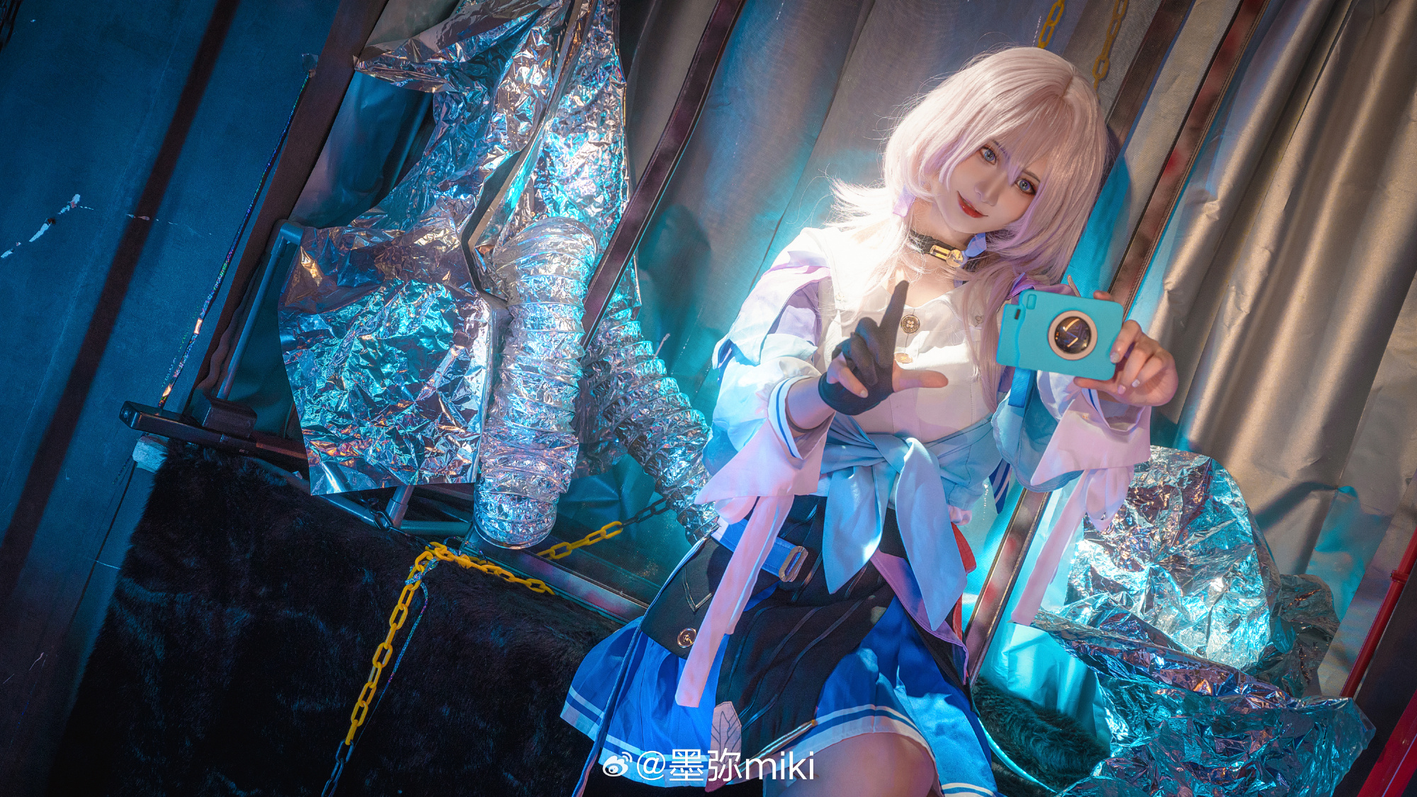 cosplay 该我出场了！ 崩坏星穹铁道 三月七@墨弥miki COSPLAY-第3张