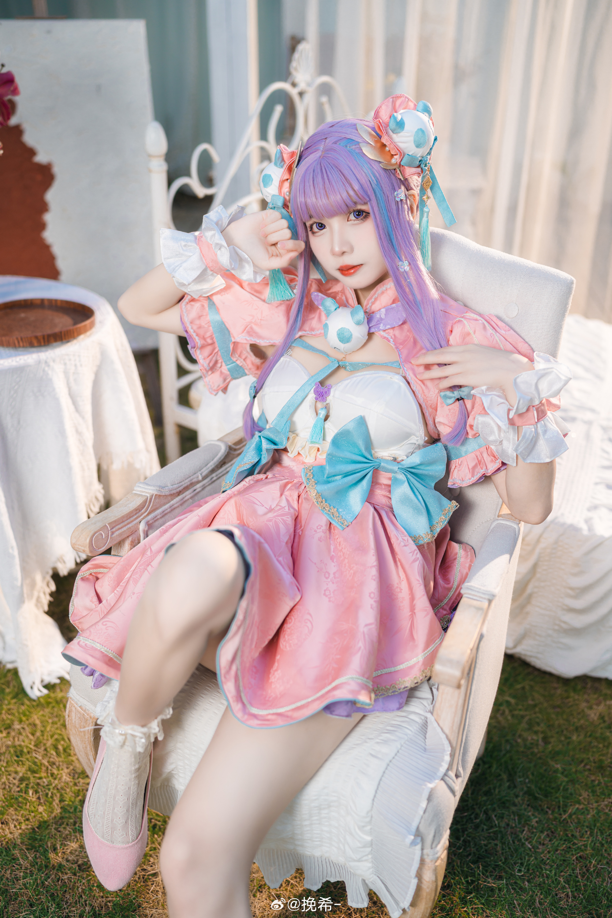 cosplay 碧蓝航线 🌸 普利茅斯·中华娘 🌸@挽希- COSPLAY-第1张
