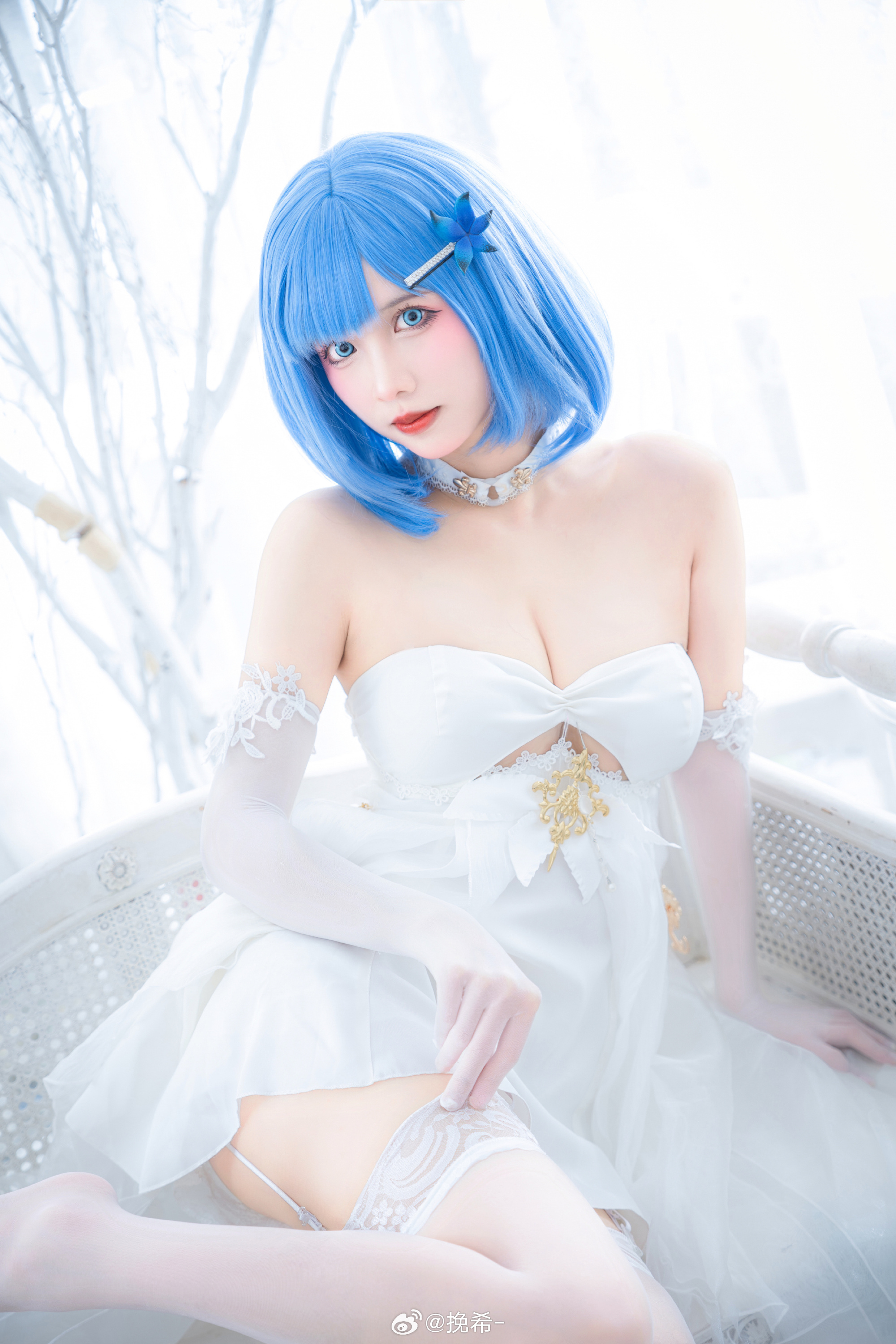 COSPLAY 为什么会来这里…这么问就显得有点不解风情了吧。 碧蓝航线 恰巴耶夫@挽希- COSPLAY-第12张