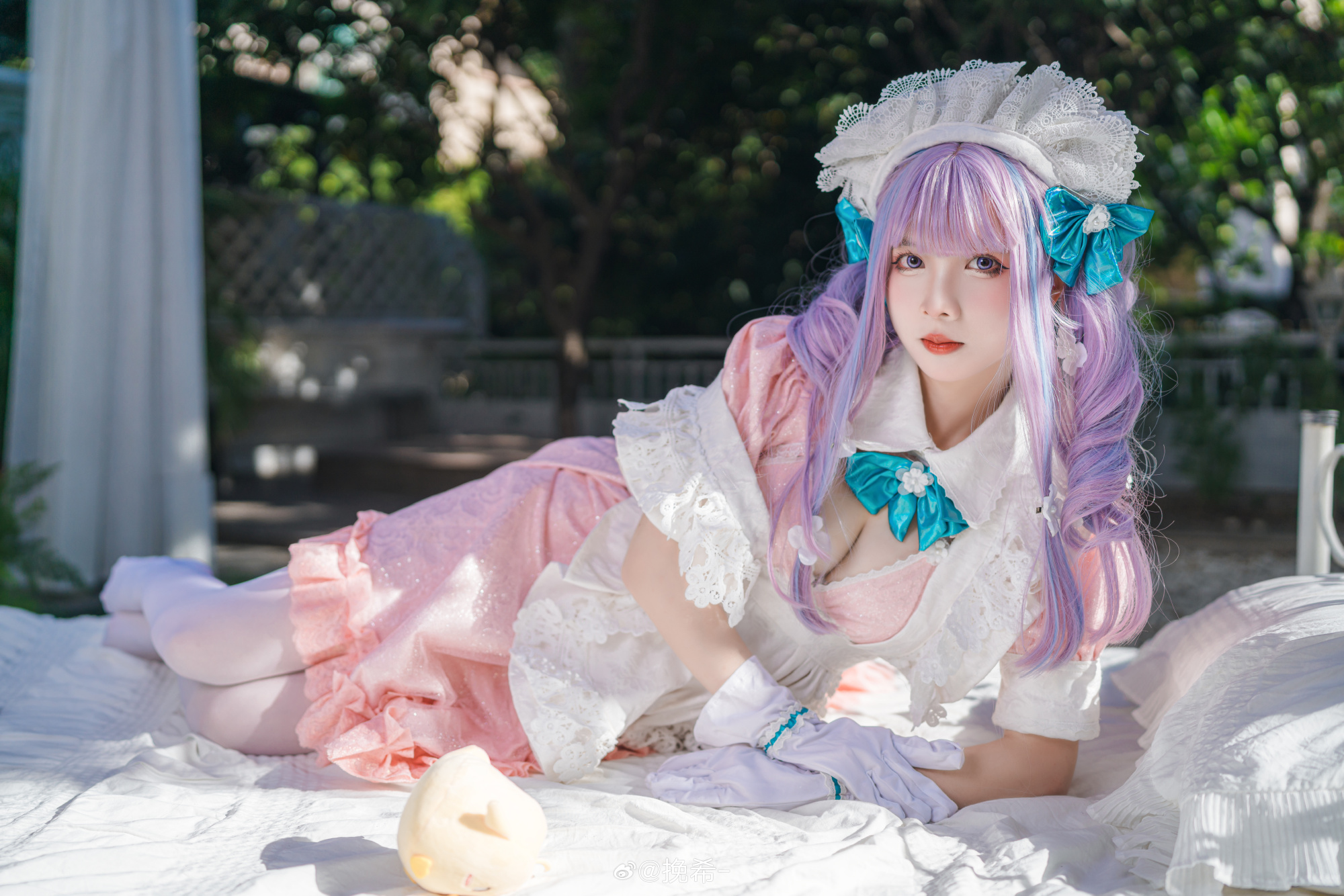 COSPLAY 指挥官大人，普利茅斯今天准备了轻巧的点心套餐，希望您能心情愉快的享用 碧蓝航线@挽希- COSPLAY-第7张