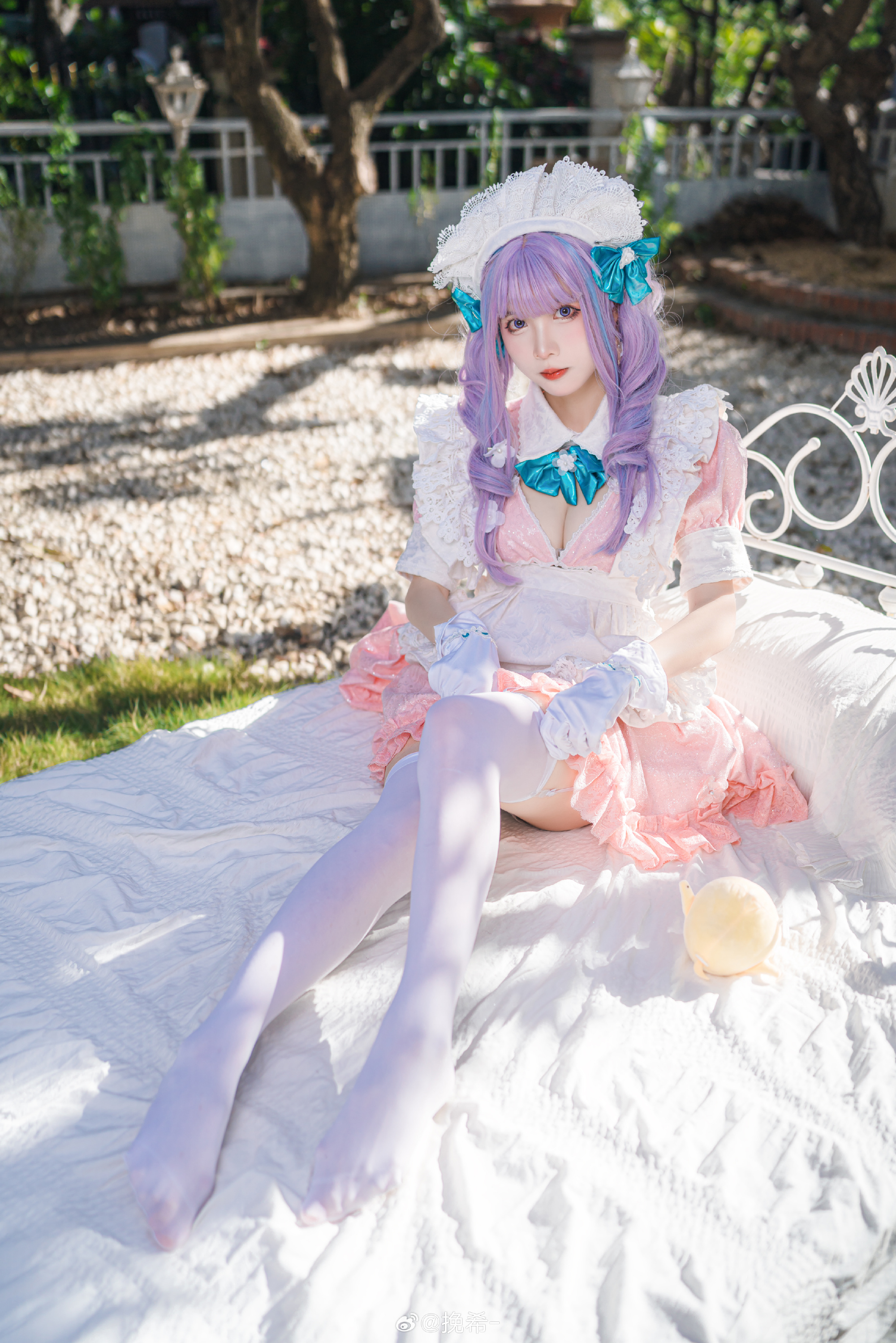 COSPLAY 指挥官大人，普利茅斯今天准备了轻巧的点心套餐，希望您能心情愉快的享用 碧蓝航线@挽希- COSPLAY-第8张