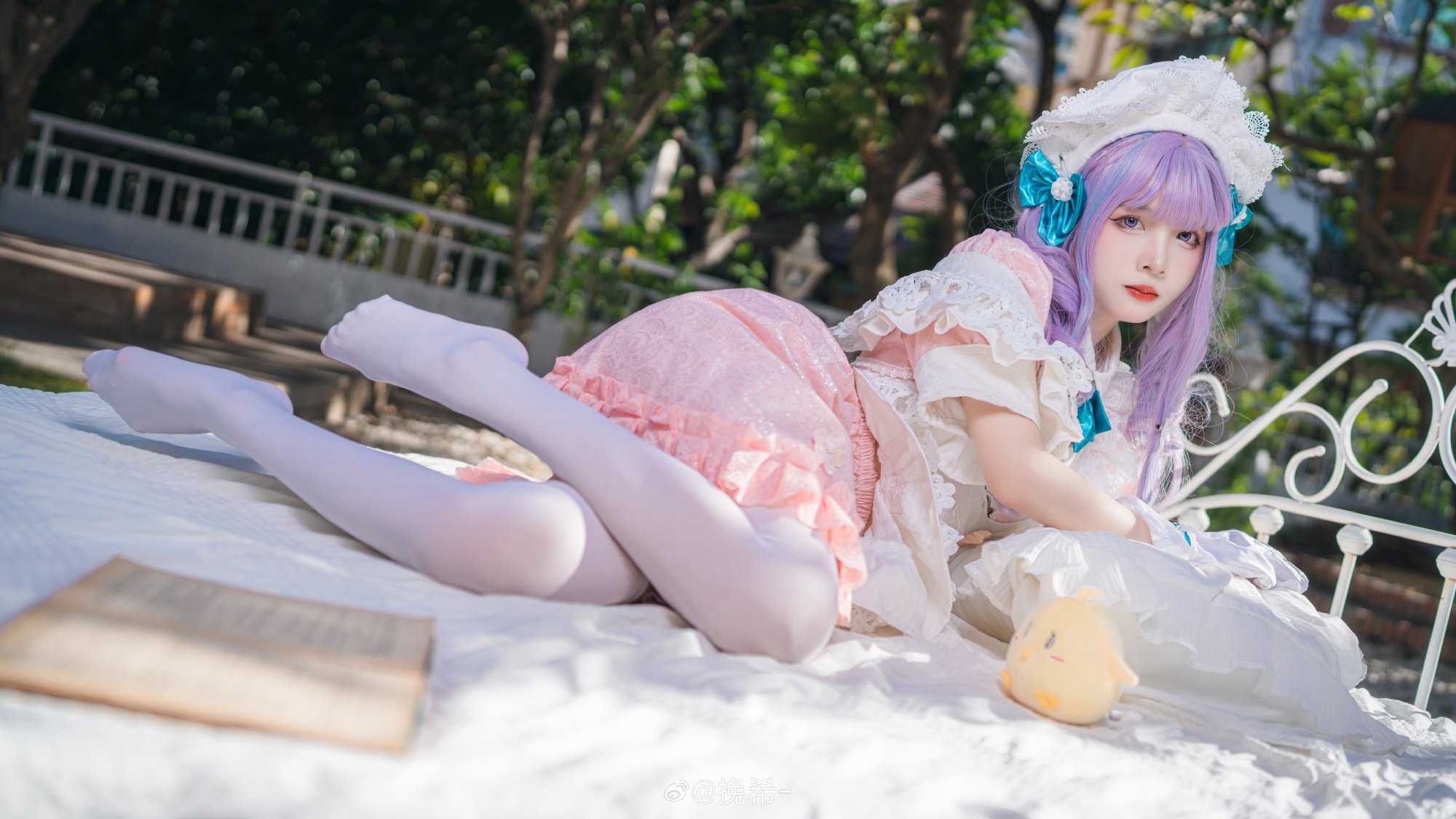 COSPLAY 指挥官大人，普利茅斯今天准备了轻巧的点心套餐，希望您能心情愉快的享用 碧蓝航线@挽希- COSPLAY-第10张