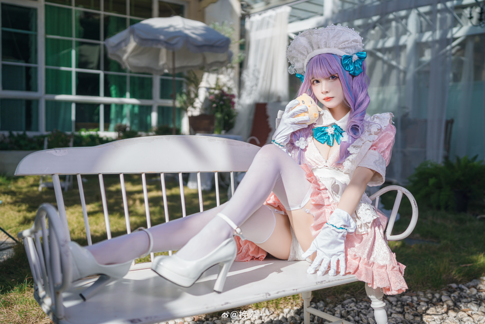 COSPLAY 指挥官大人，普利茅斯今天准备了轻巧的点心套餐，希望您能心情愉快的享用 碧蓝航线@挽希- COSPLAY-第5张