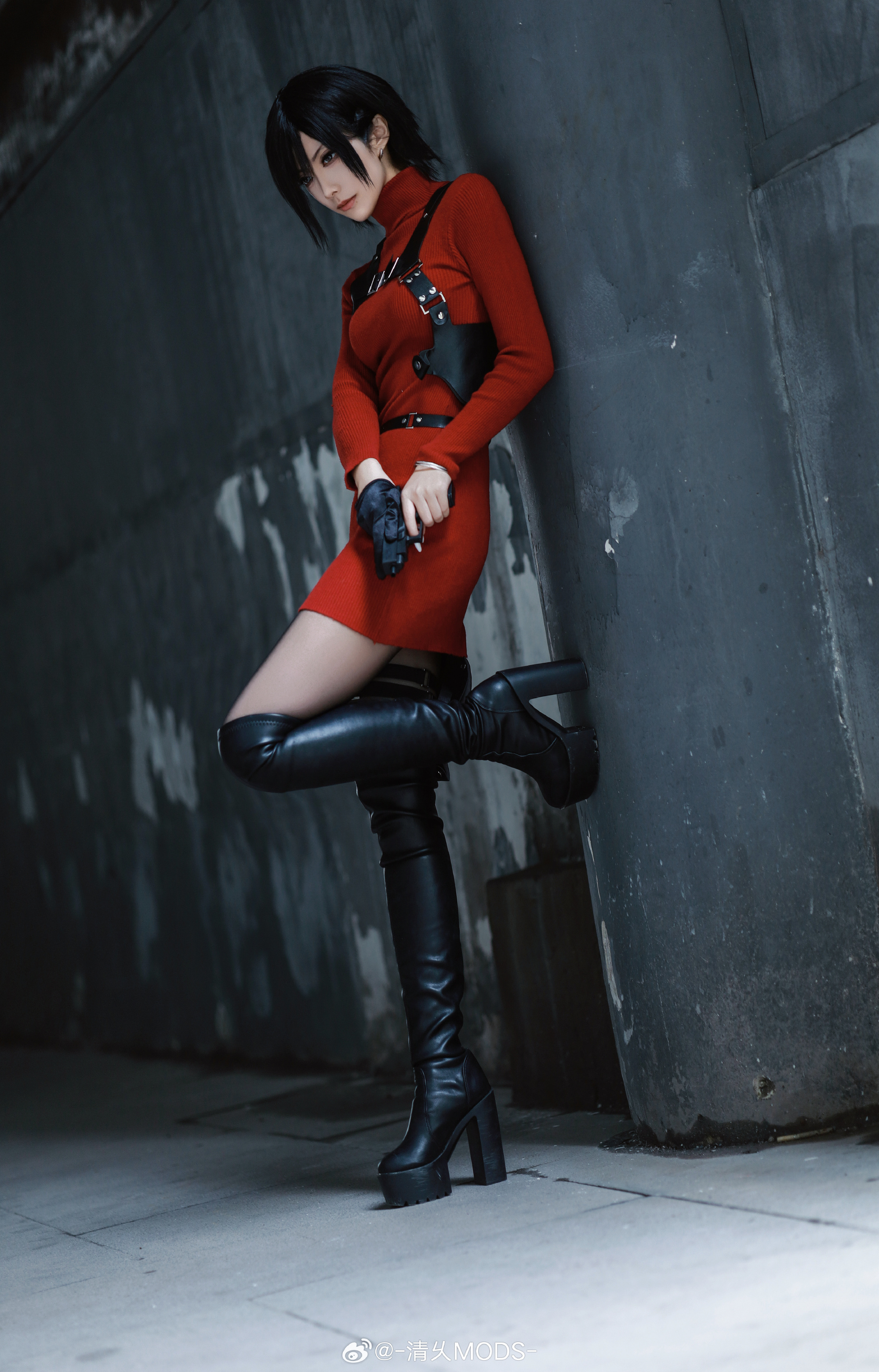 清乆MODS 生化危机艾达王COSPLAY-Coser吧