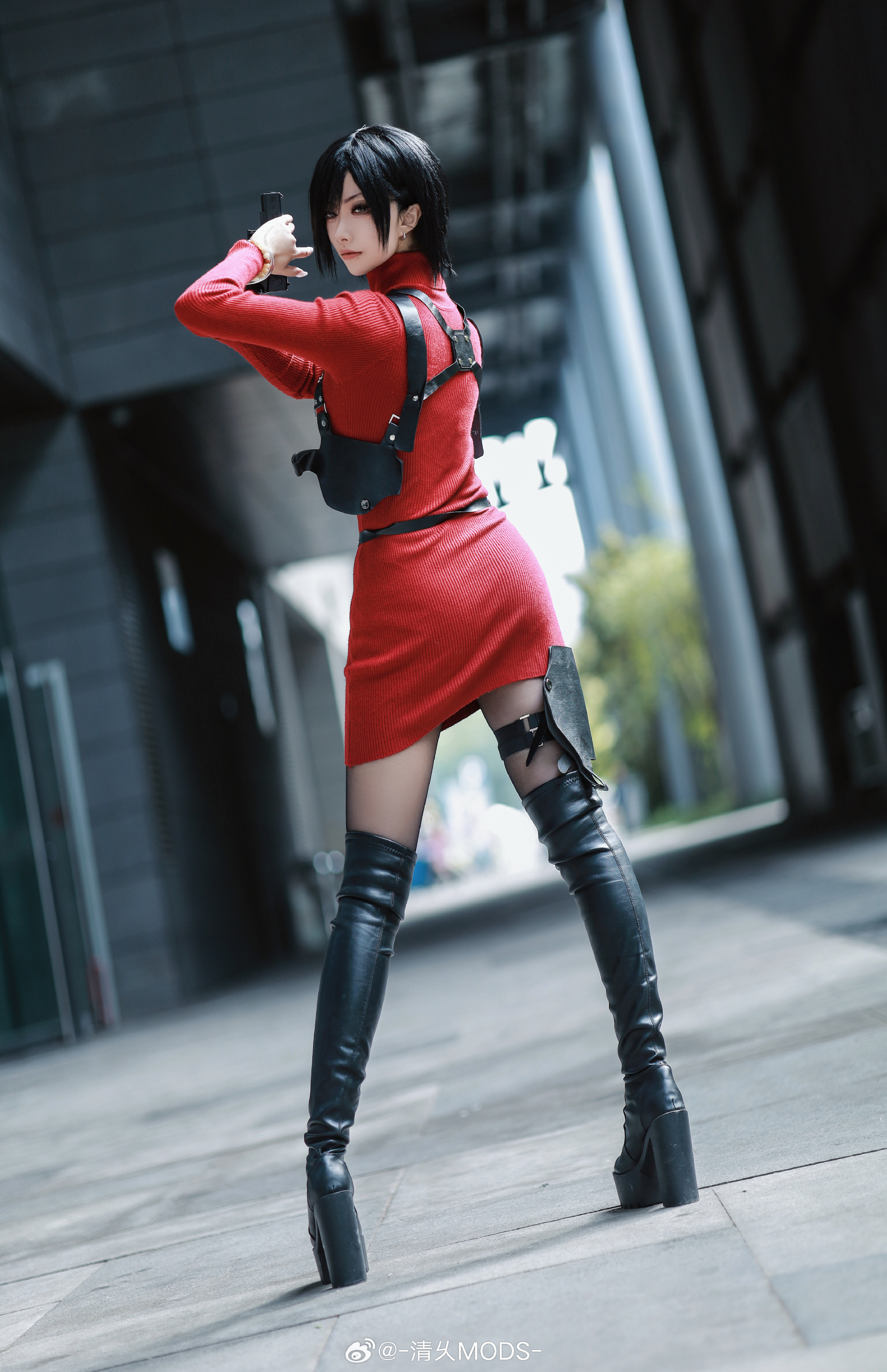 清乆MODS 生化危机艾达王COSPLAY-Coser吧