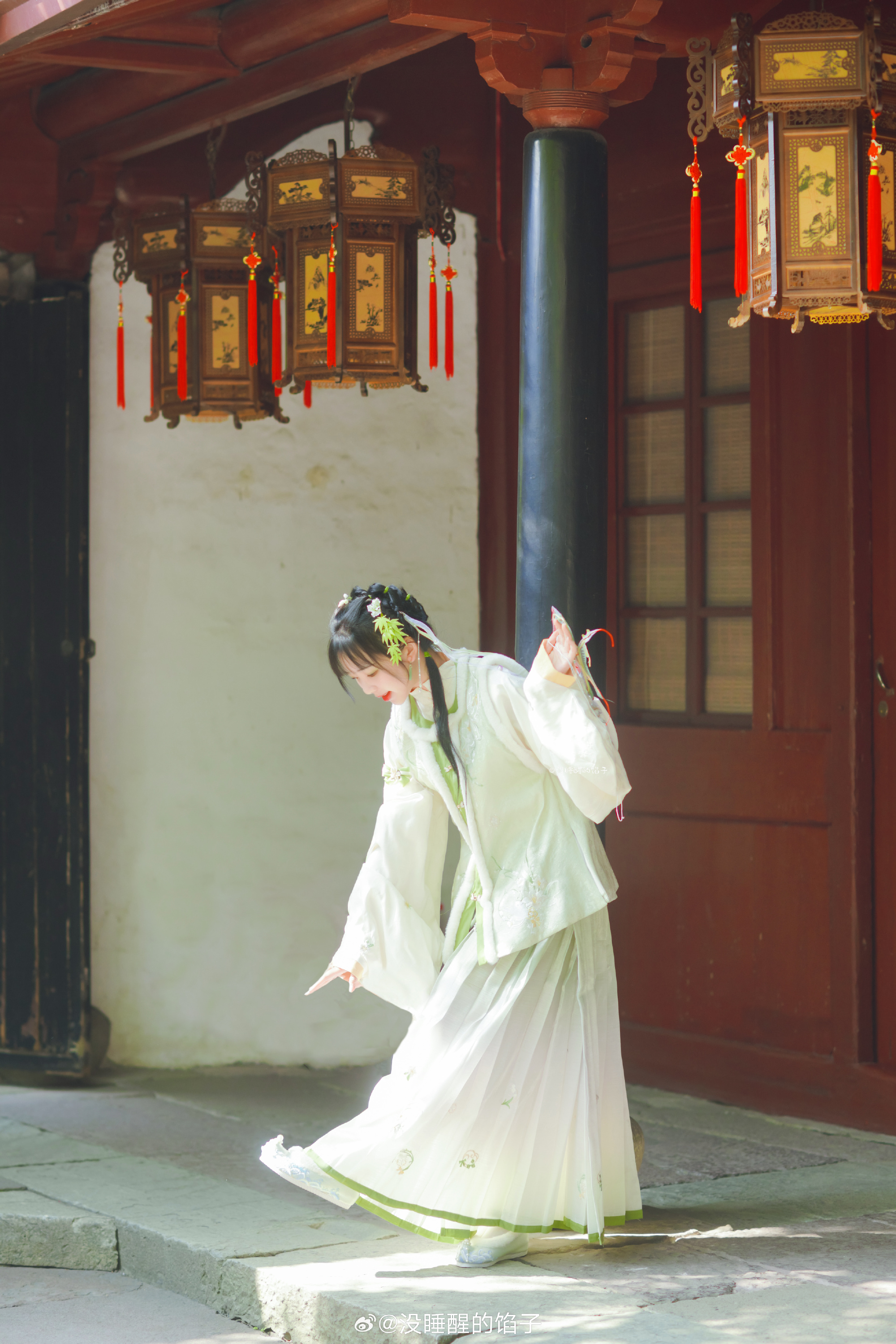 汉服 先生说考功名就得读书破万卷      但我也想和你趁好春光放纸鸢。@没睡醒的馅子 摄影-第7张