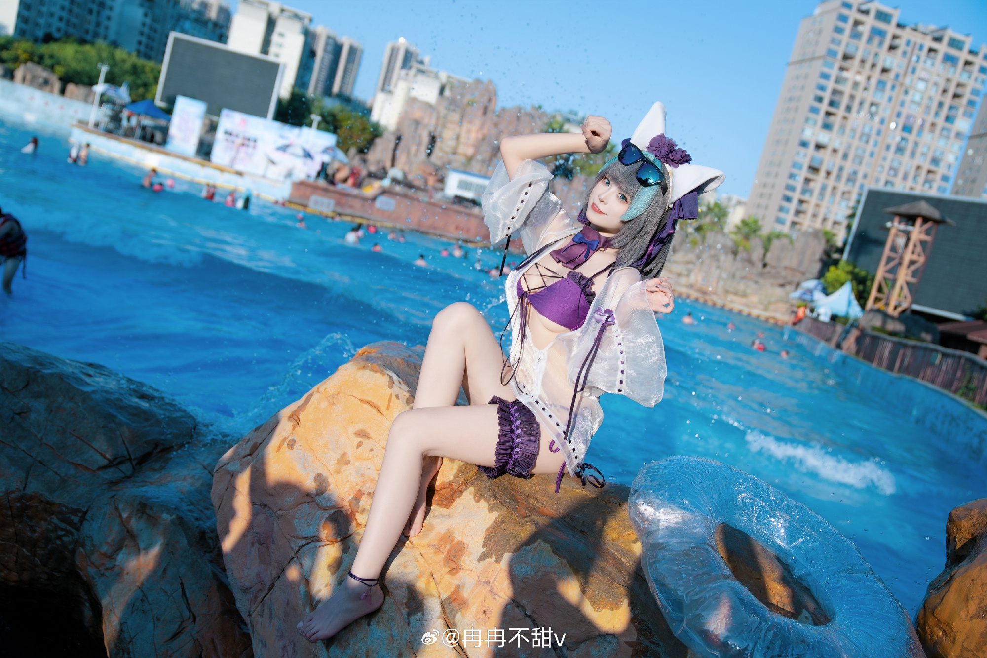 COSPLAY 碧蓝航线 柴郡@冉冉不甜v COSPLAY-第8张