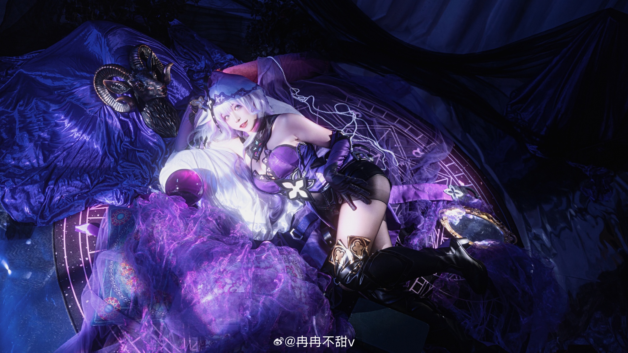 COSPLAY 崩坏：星穹铁道 需要我给你占卜吗～？🔮 黑天鹅@冉冉不甜v COSPLAY-第2张