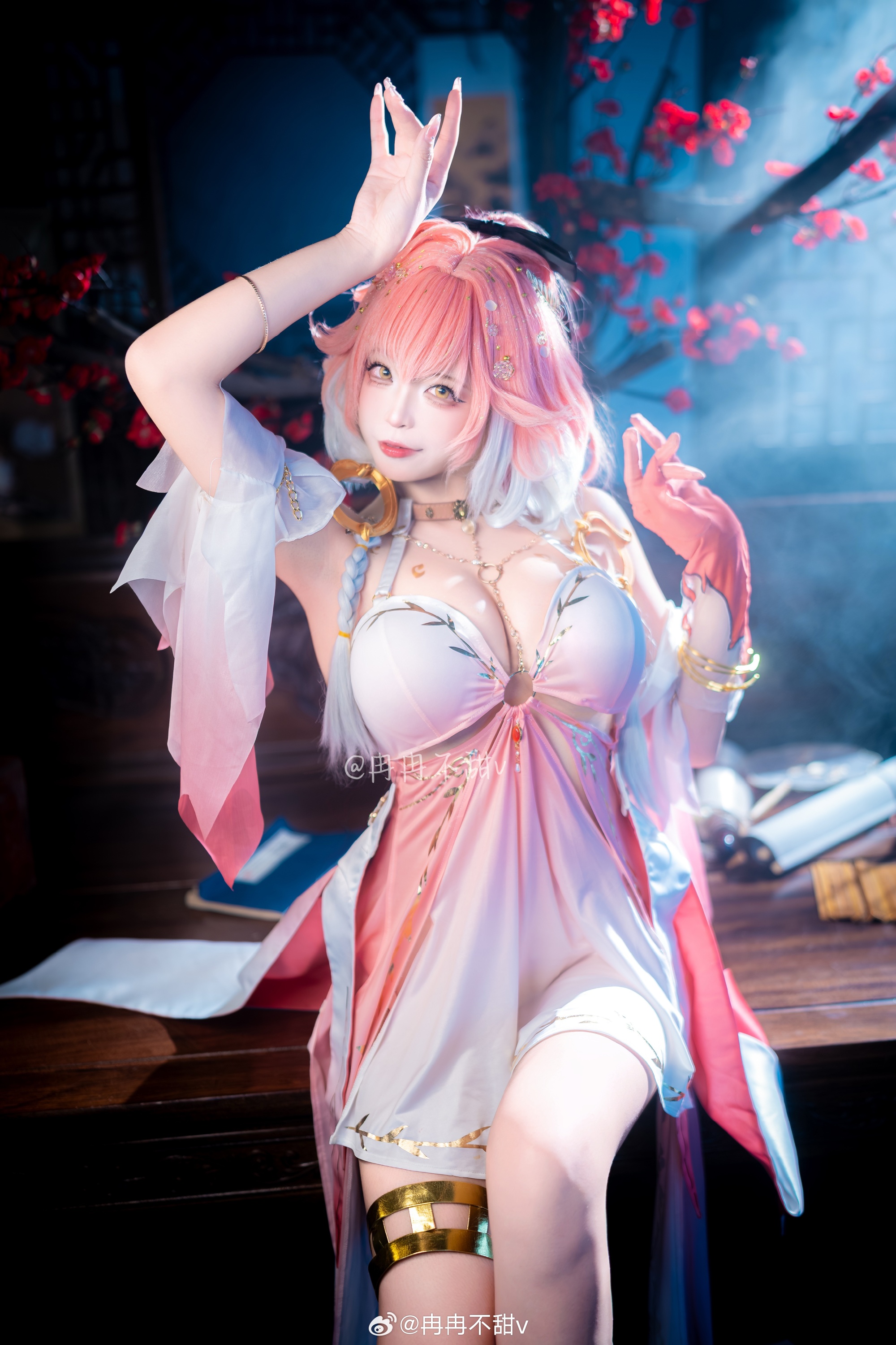 图片[5]-cosplay 鸣潮 长离 如此美景 与君同赏@冉冉不甜v-米哈社