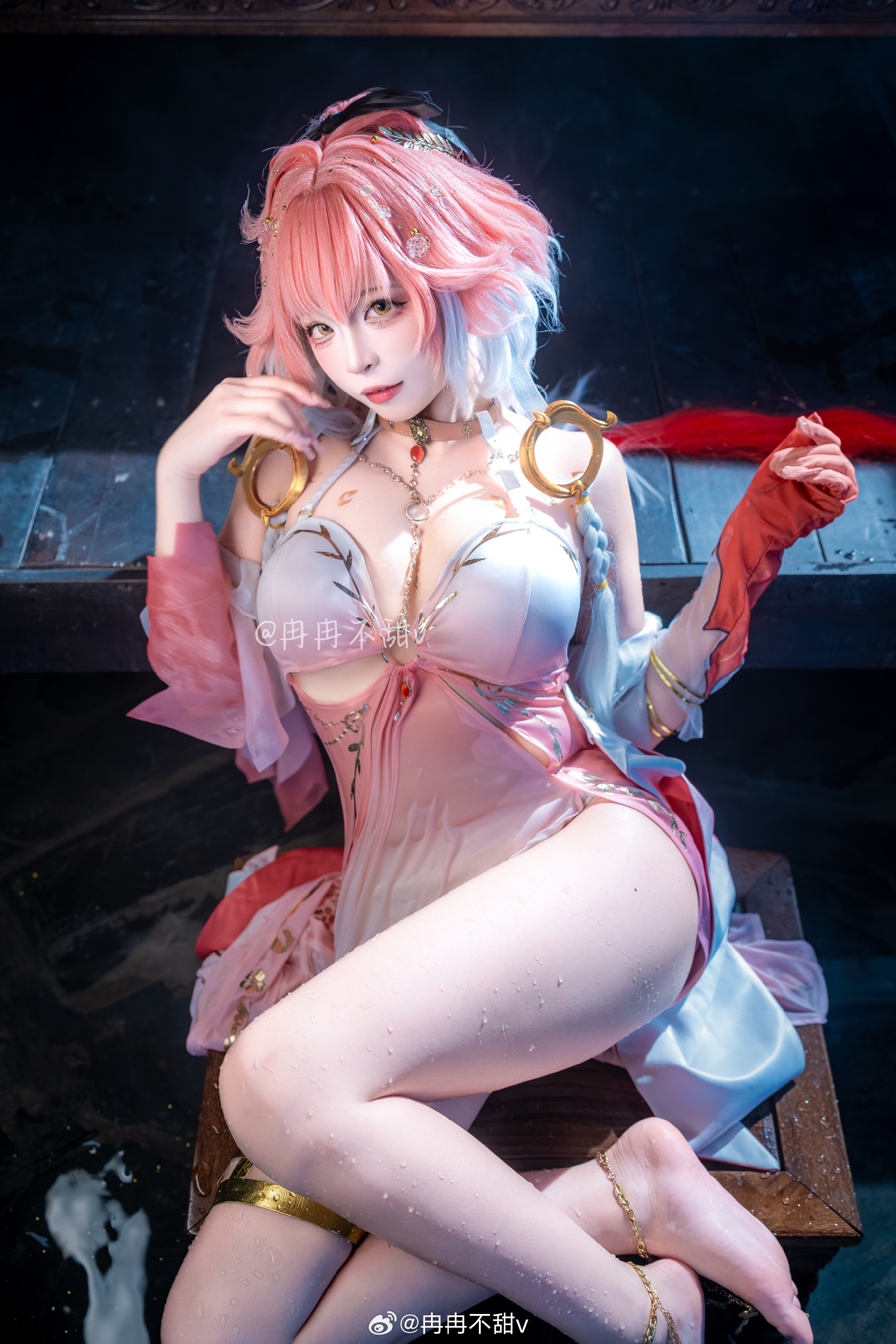 图片[2]-cosplay 鸣潮 长离 如此美景 与君同赏@冉冉不甜v-米哈社