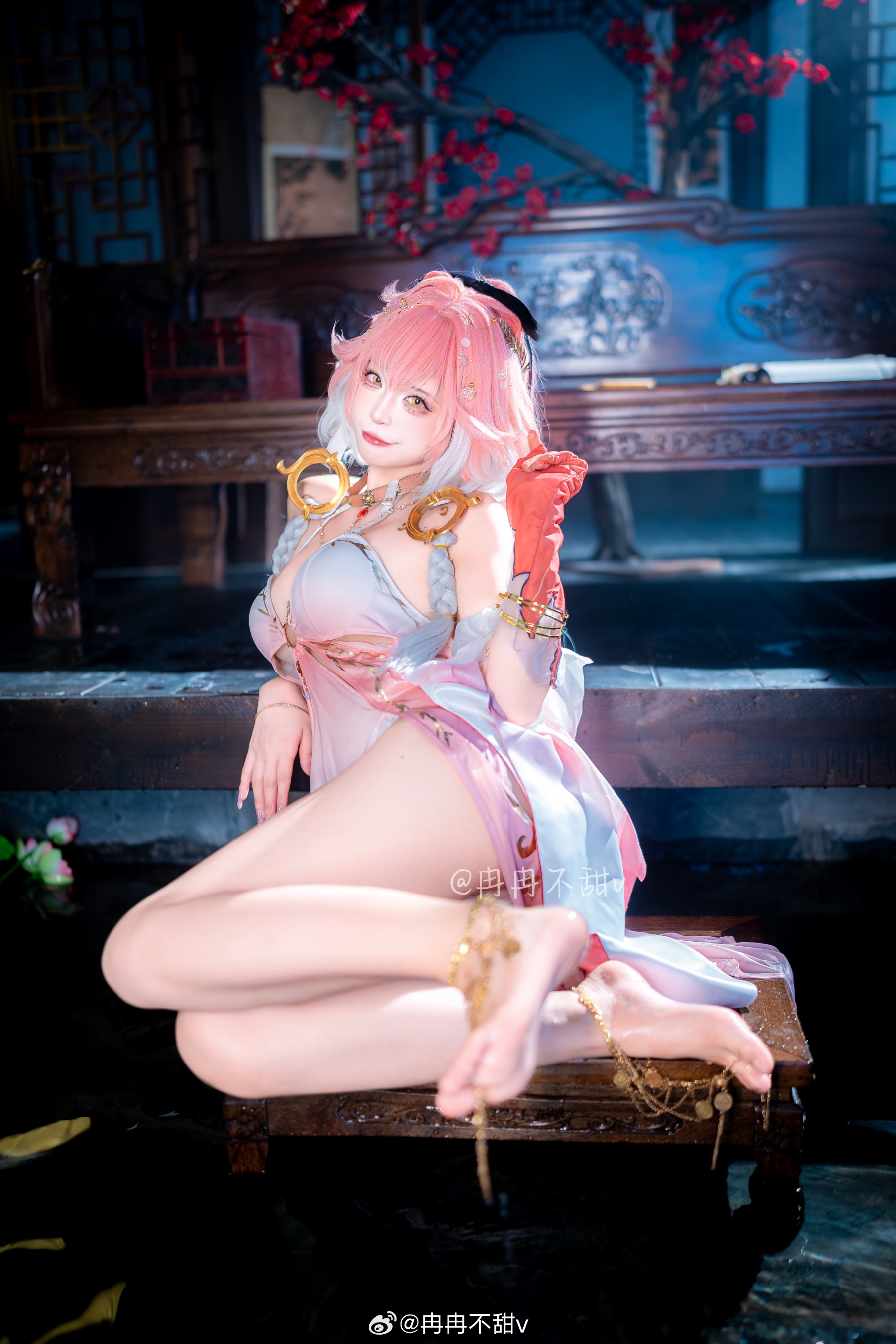 图片[3]-cosplay 鸣潮 长离 如此美景 与君同赏@冉冉不甜v-米哈社