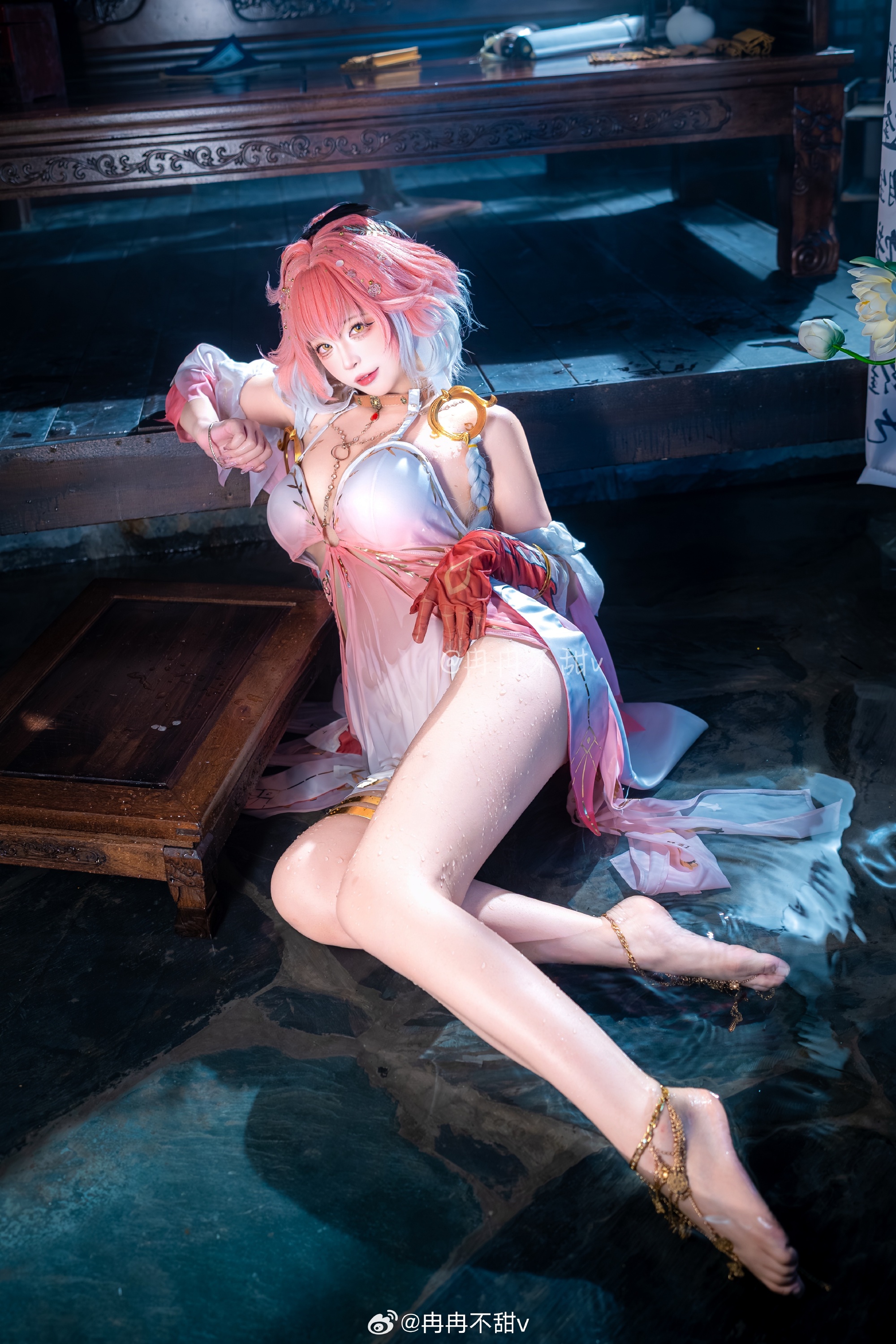 图片[4]-cosplay 鸣潮 长离 如此美景 与君同赏@冉冉不甜v-米哈社