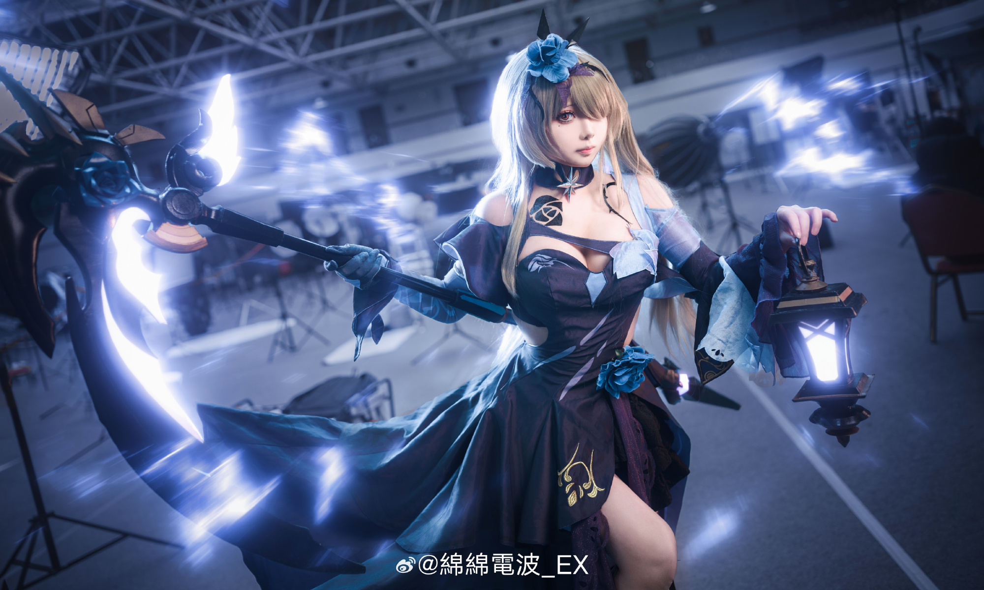 cosplay 回忆，是迷迭香的花语。 崩坏3 丽塔@綿綿電波_EX COSPLAY-第3张