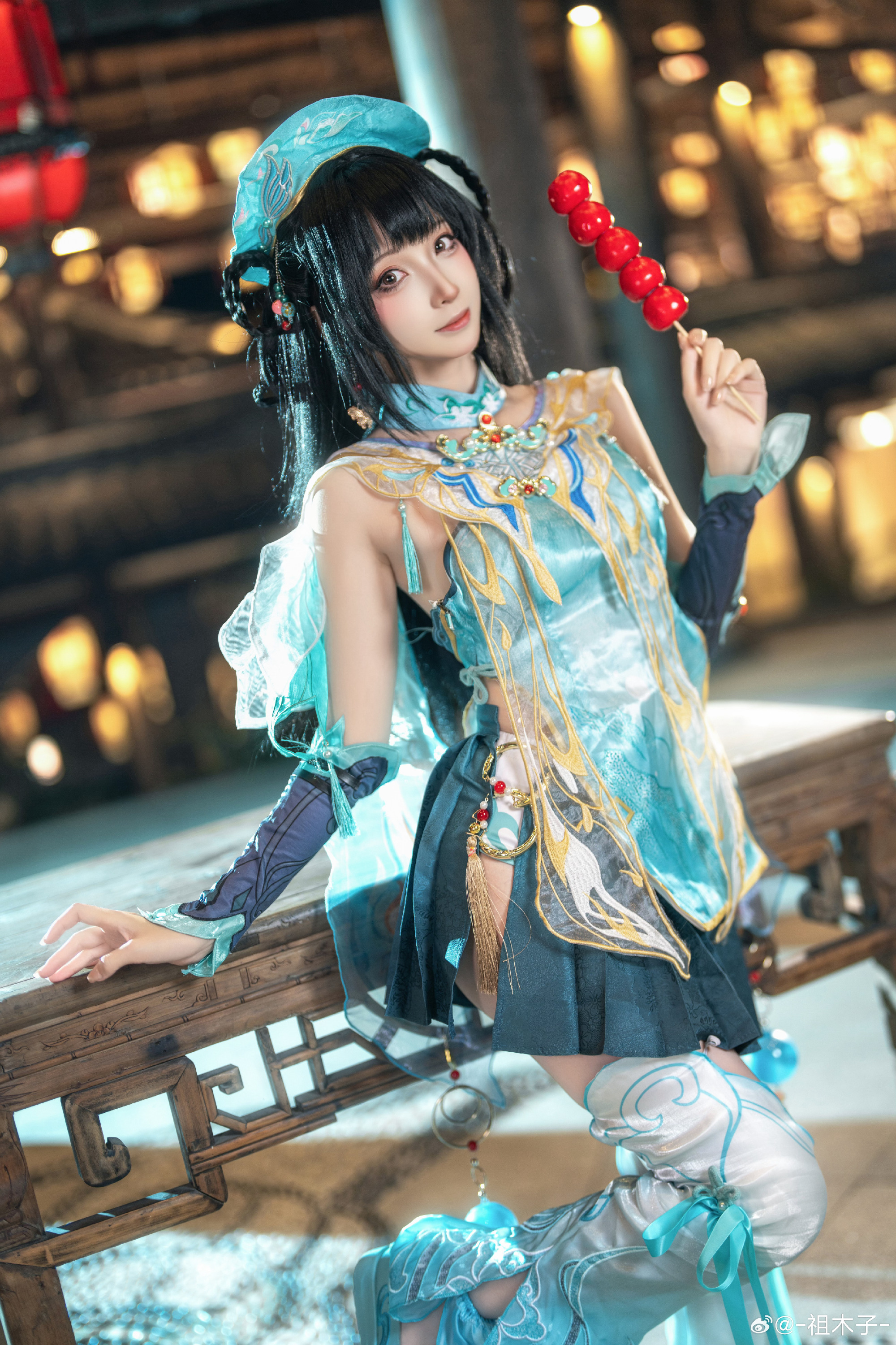 cosplay 这活儿交给我你就闹心吧！永劫无间 蓝梦@-祖木子- COSPLAY-第5张