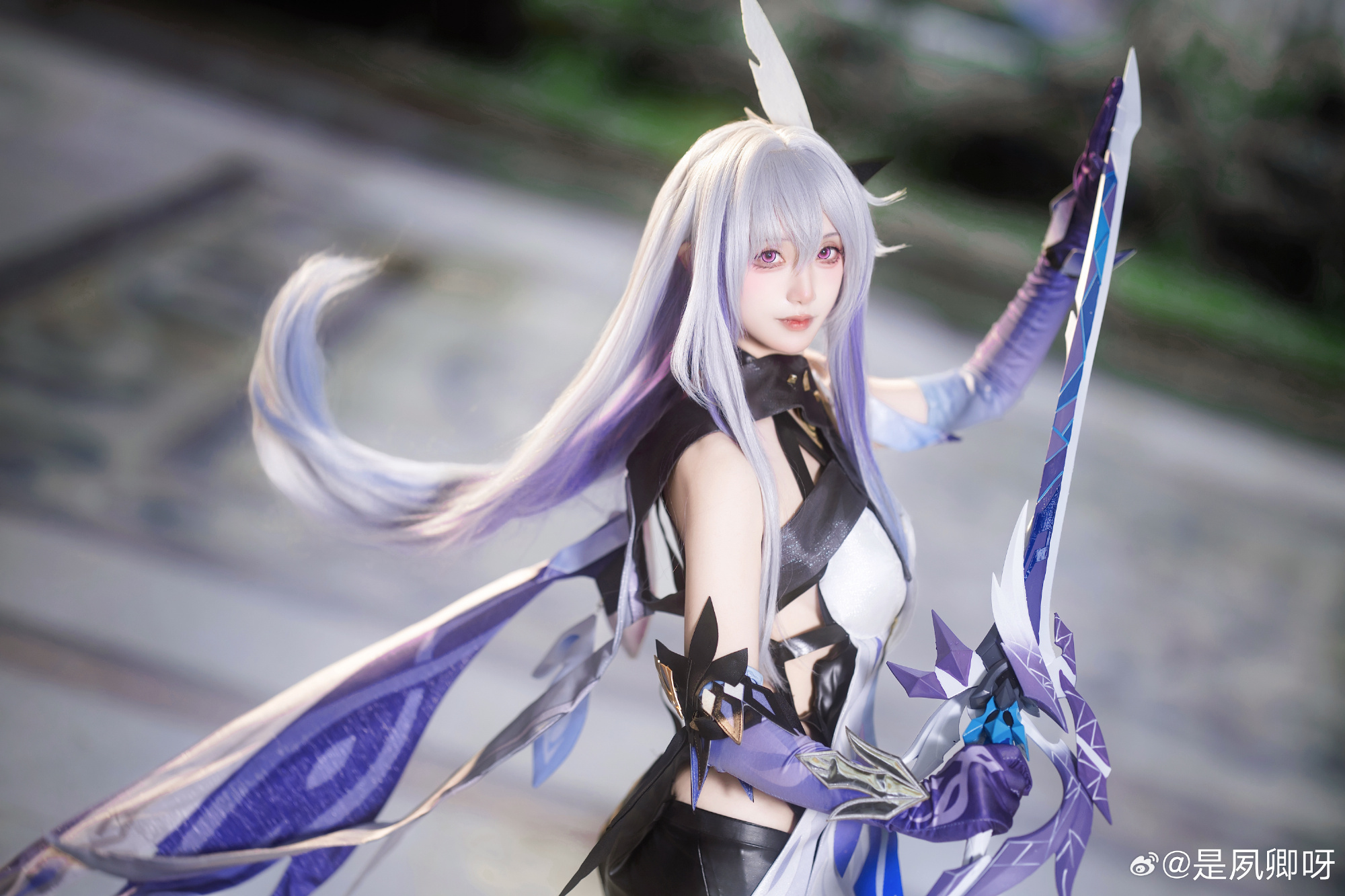 COSPLAY 我的心已经全都是师父的了 原神 丝柯克@是夙卿呀 COSPLAY-第5张