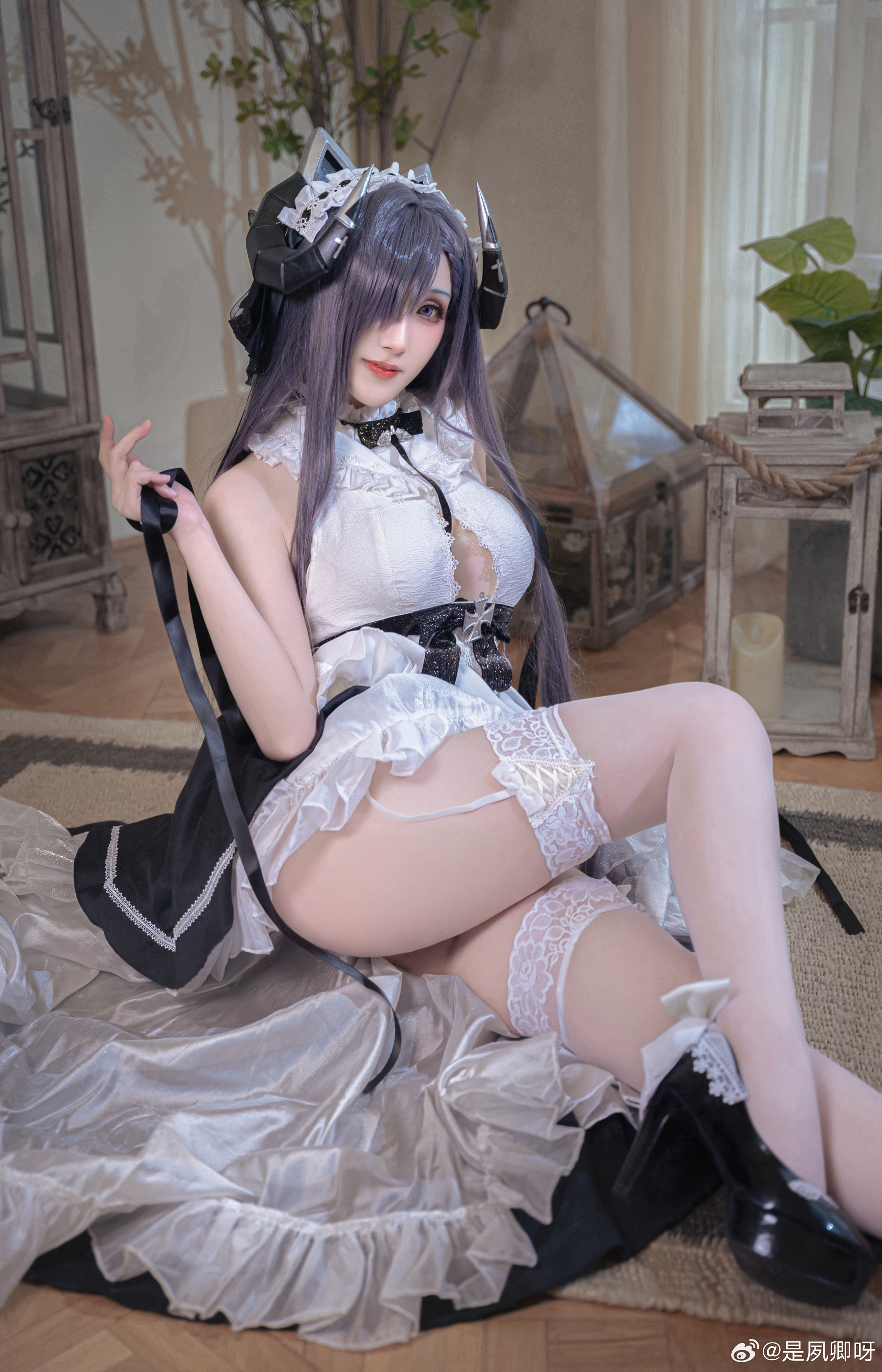 cosplay 欢迎回港，指挥官大人 碧蓝航线 奥古斯特@是夙卿呀 COSPLAY-第5张