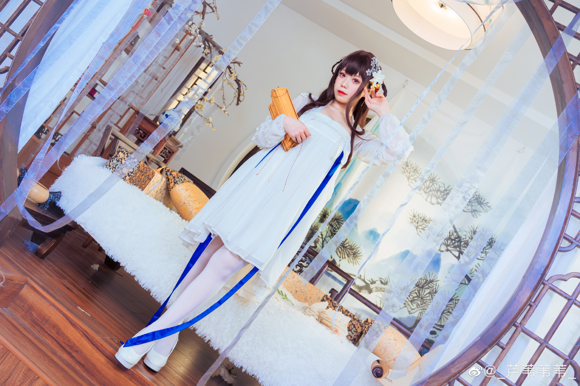 值此佳节，有幸与指挥官共赏一片风景 碧蓝航线 逸仙@_芦苇苇苇_