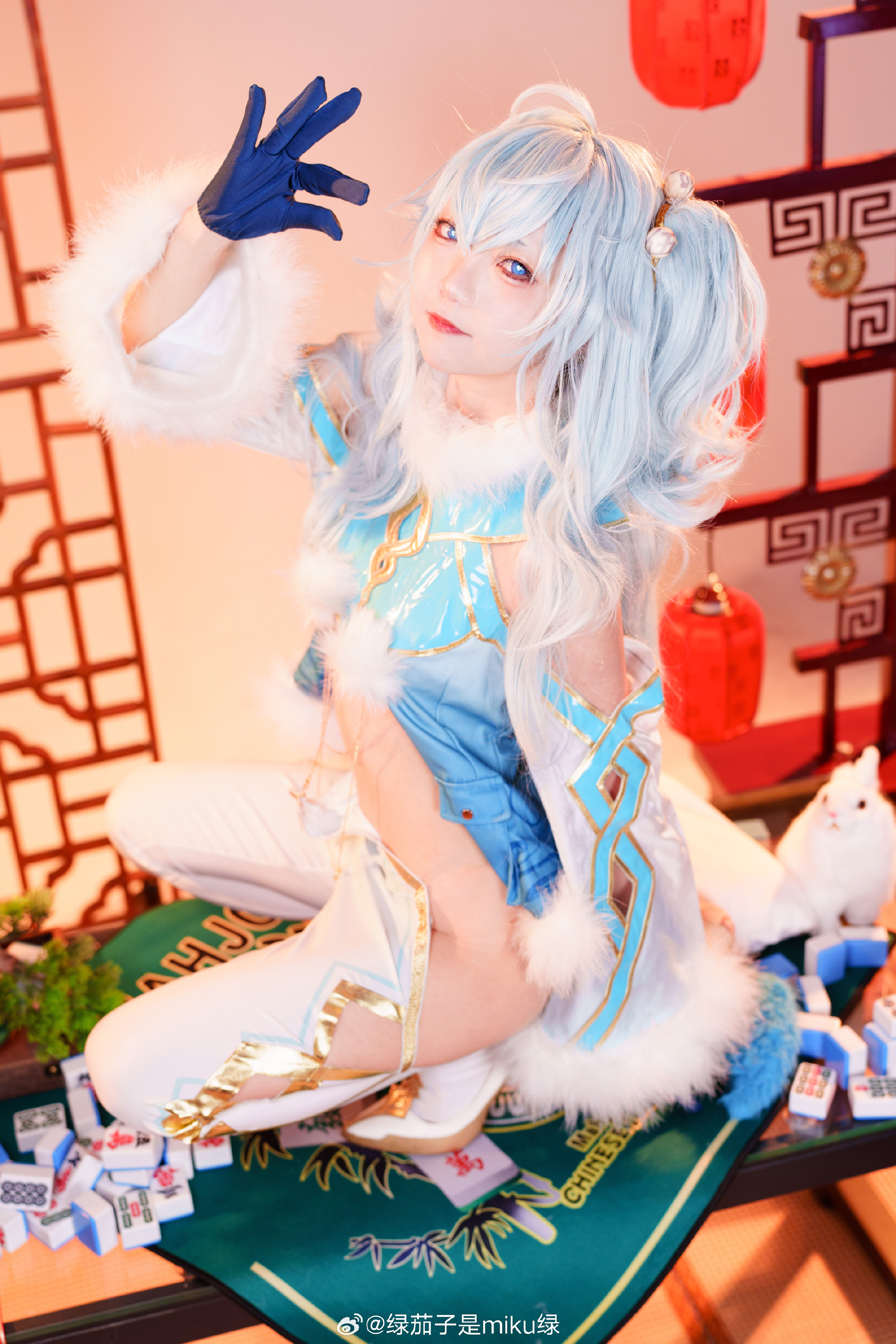 COSPLAY 云图计划 芙洛伦妙手回春cos@绿茄子是miku绿 COSPLAY-第7张