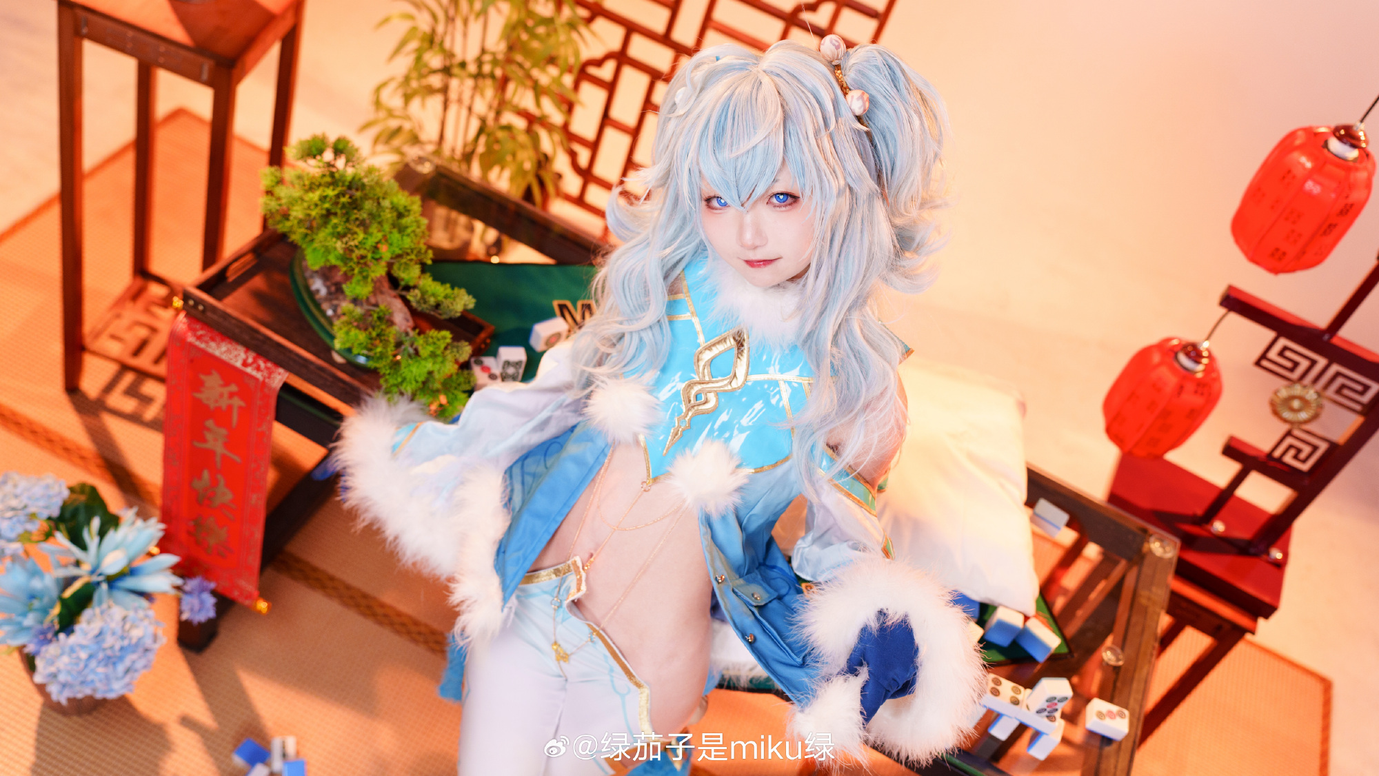 COSPLAY 云图计划 芙洛伦妙手回春cos@绿茄子是miku绿 COSPLAY-第4张