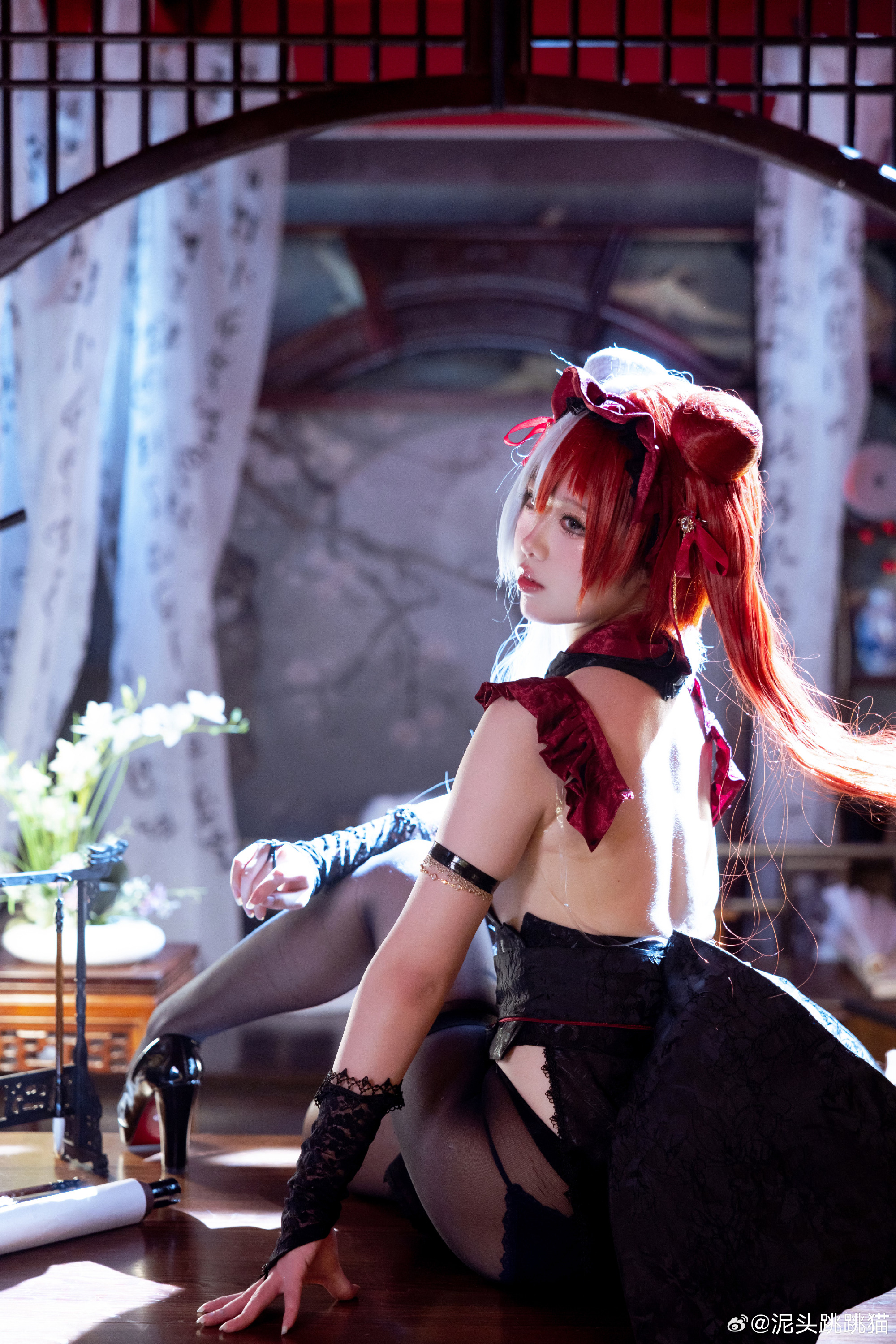 COSPLAY  别摸了，别摸了，头发都要被你摸炸了啦。 碧蓝航线肇和·松戏梅@泥头跳跳猫 COSPLAY-第6张