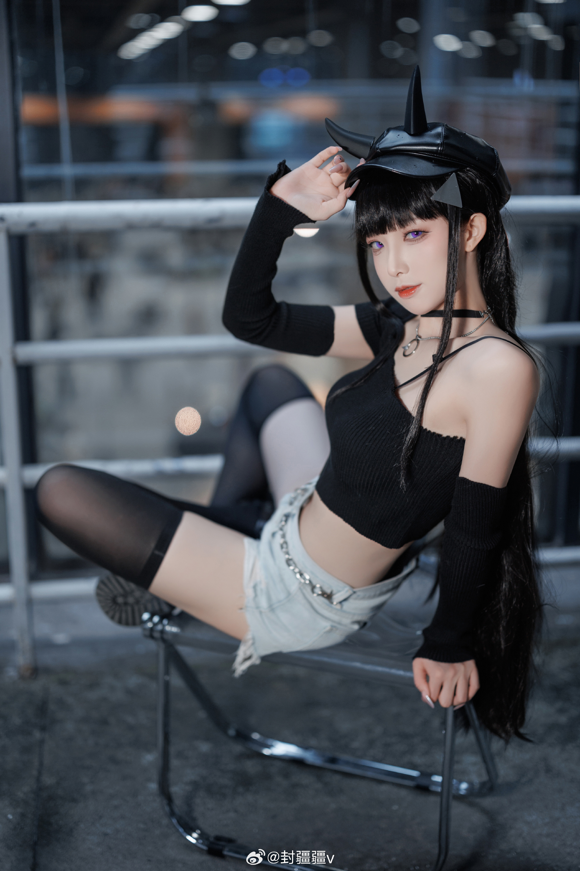 cosplay  碧蓝航线 💜能代「香奢之约」@封疆疆v COSPLAY-第4张
