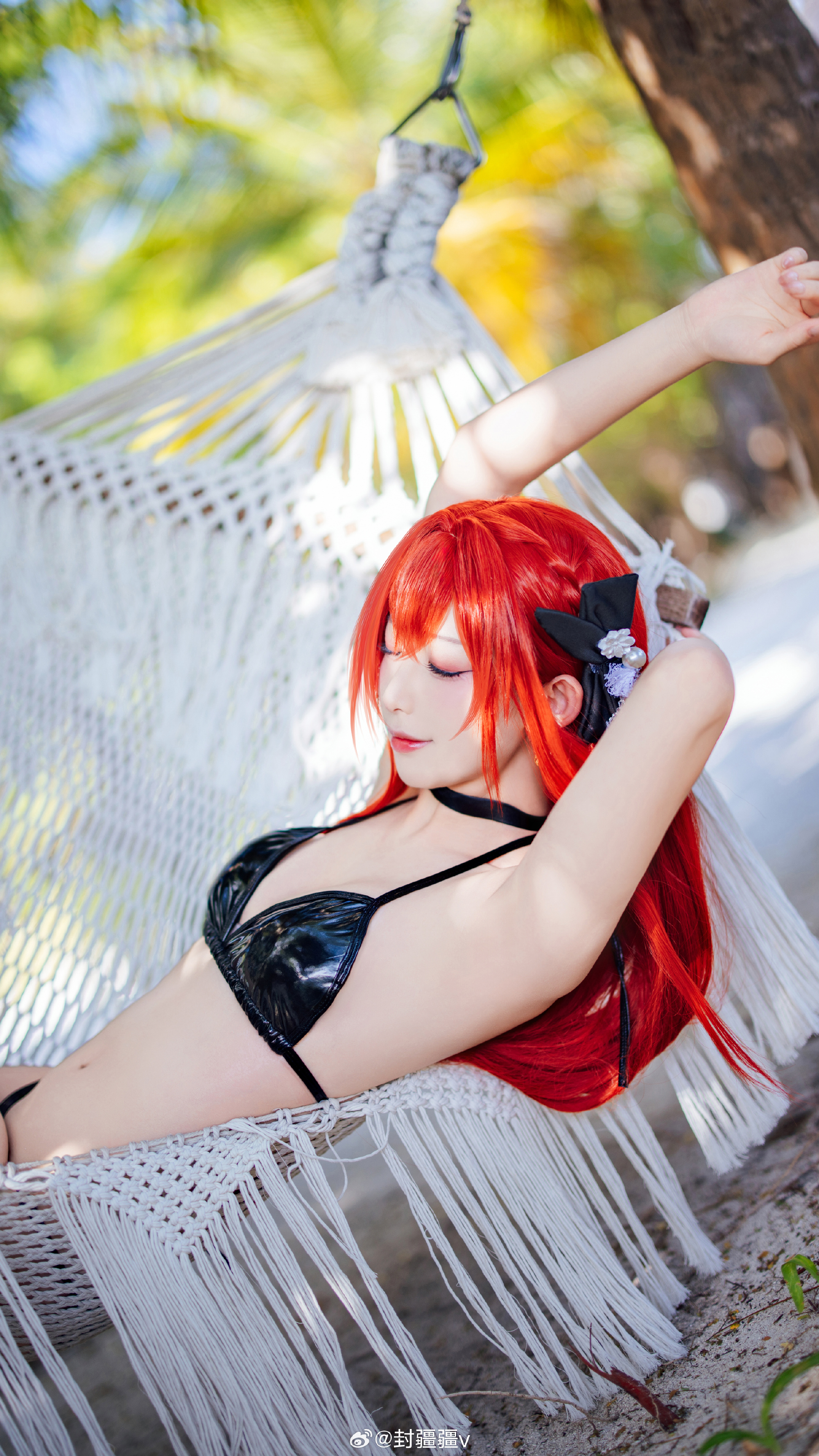 cosplay 碧蓝航线 君主 换装「海滩享受计划」@封疆疆v COSPLAY-第5张