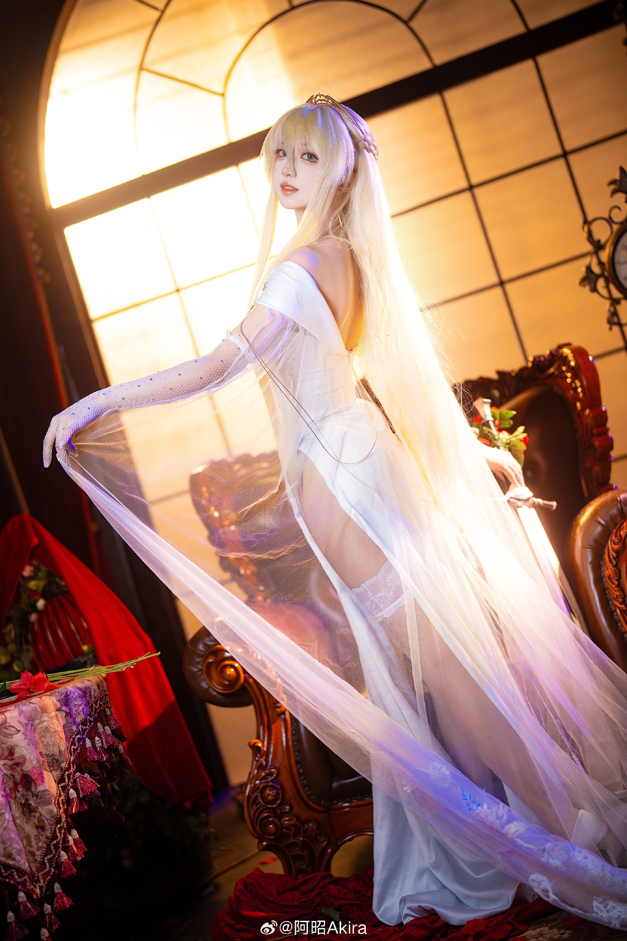 COSPLAY 就像你说的那样…保持微笑就好了吧? 碧蓝航线 俾斯麦誓约@阿昭Akira COSPLAY-第12张