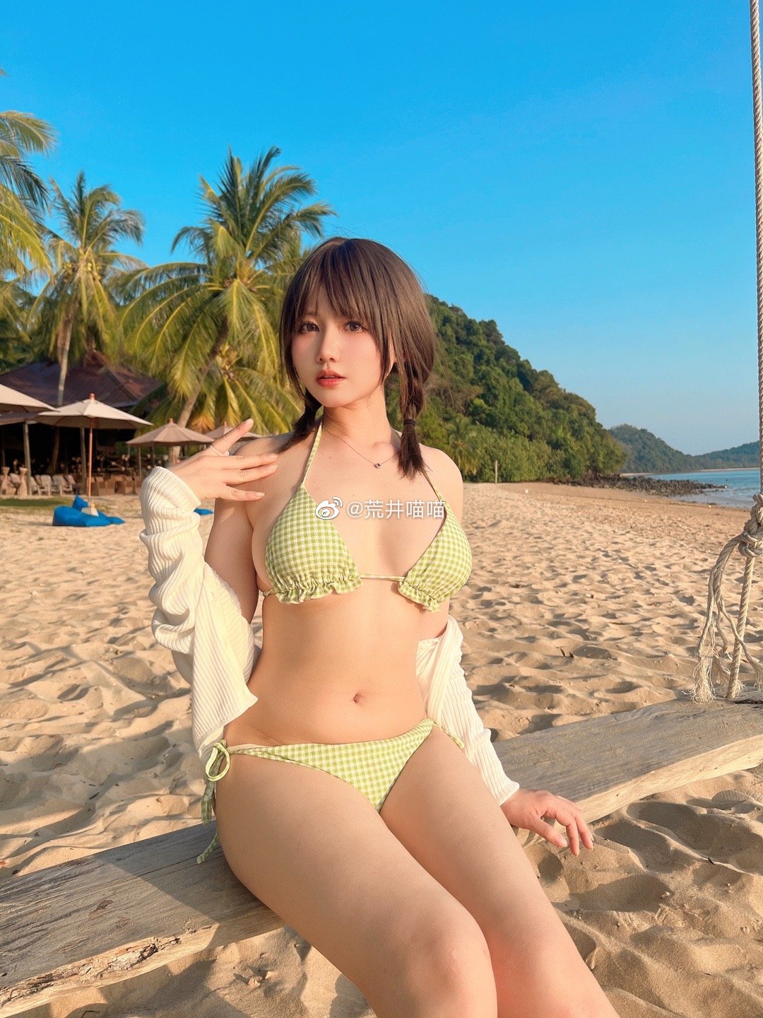 阳光！沙滩！大海！ ​​​@荒井喵喵