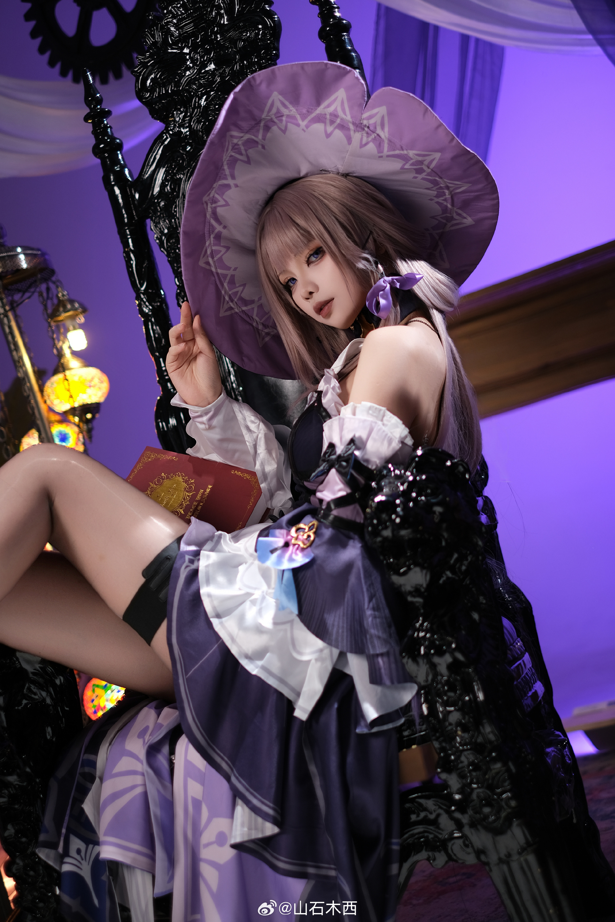 cosplay 崩坏：星穹铁道 黑塔女士@山石木西 COSPLAY-第4张