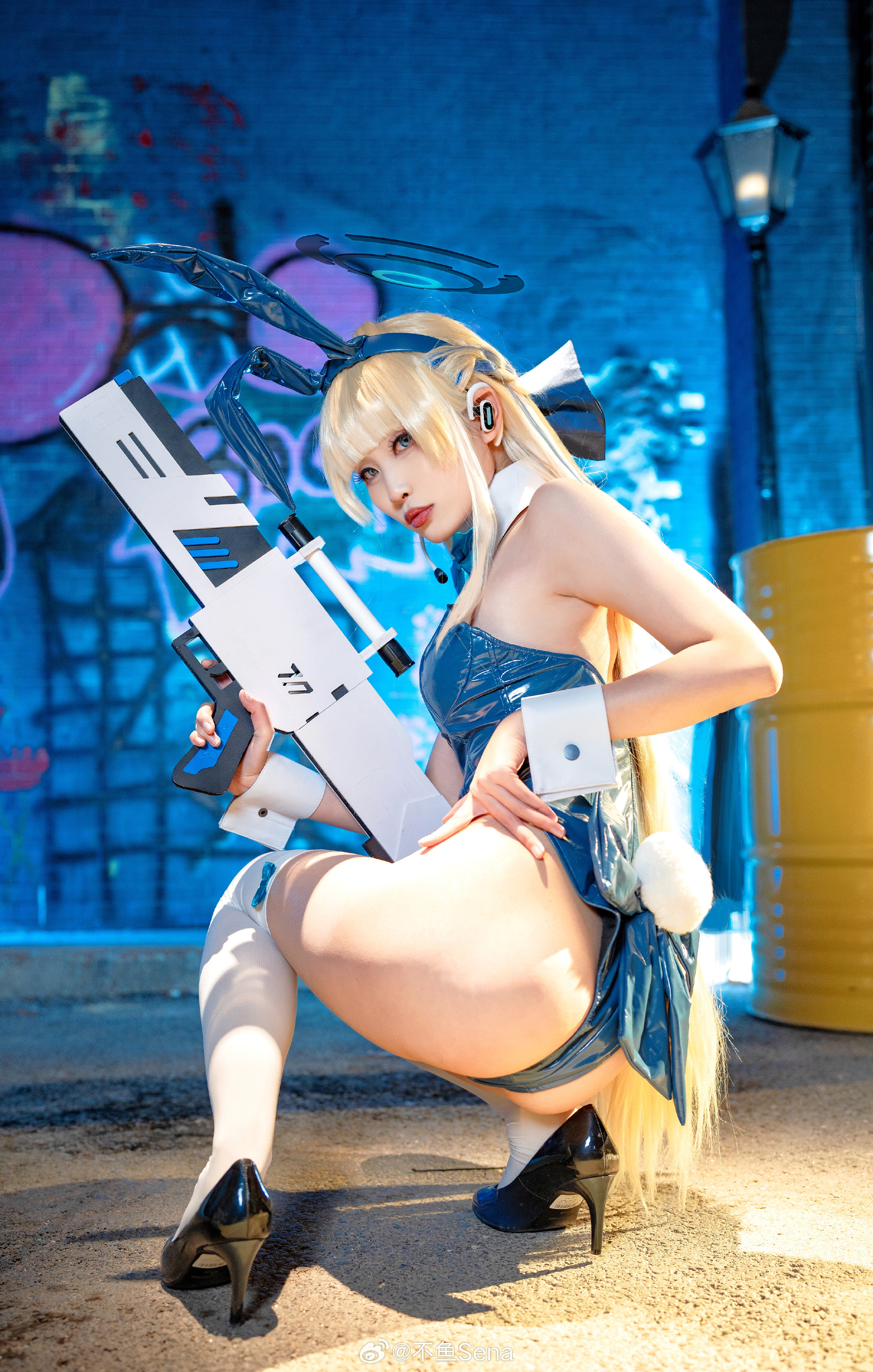 cosplay 蔚蓝档案 飞鸟马时@不鱼Sena COSPLAY-第2张