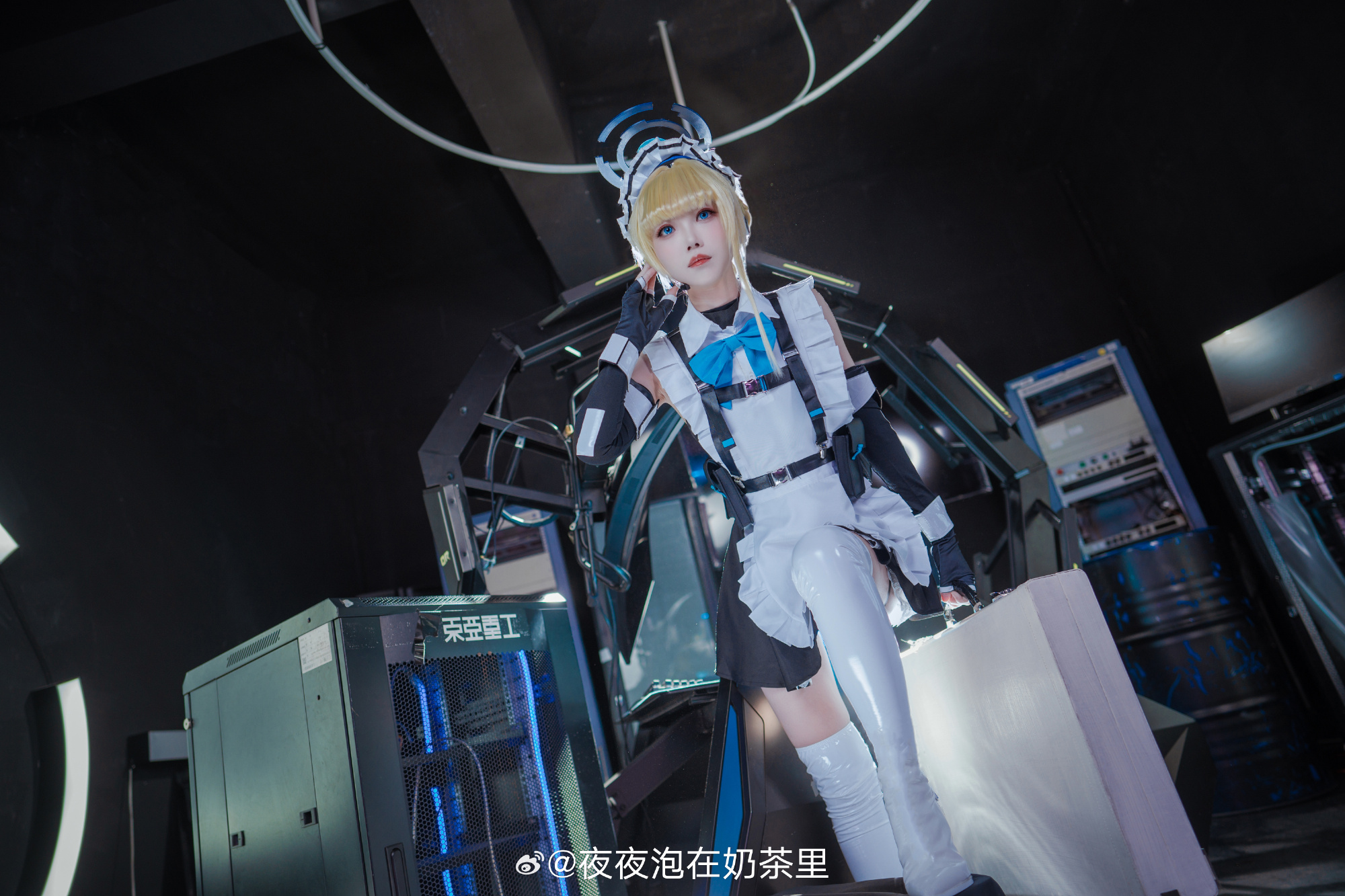 cosplay 无论什么任务都但请吩咐。 因为我是完美的特工兼女仆 蔚蓝档案 飞鸟马时@夜夜泡在奶茶里 COSPLAY-第2张