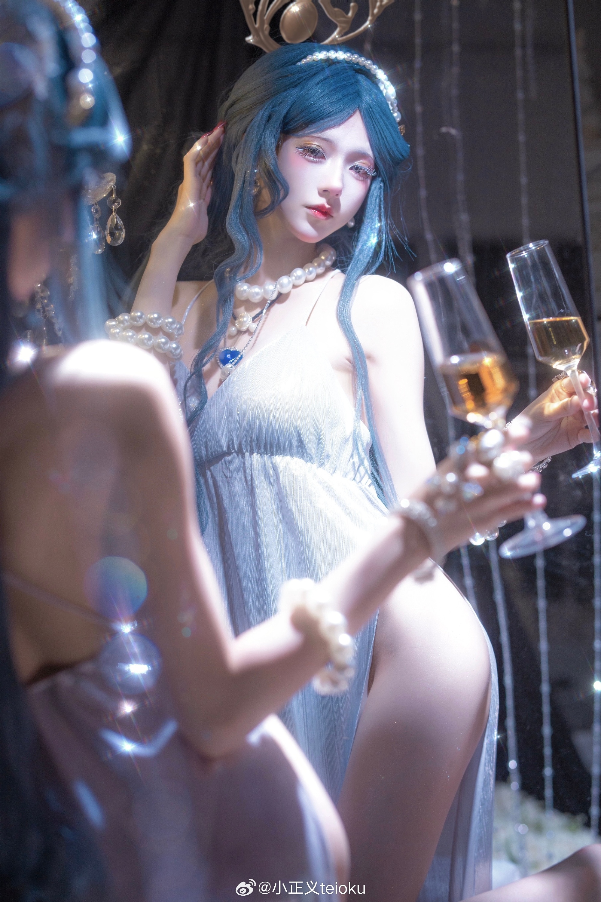 COSPLAY 碧蓝航线 香槟@小正义teioku COSPLAY-第3张
