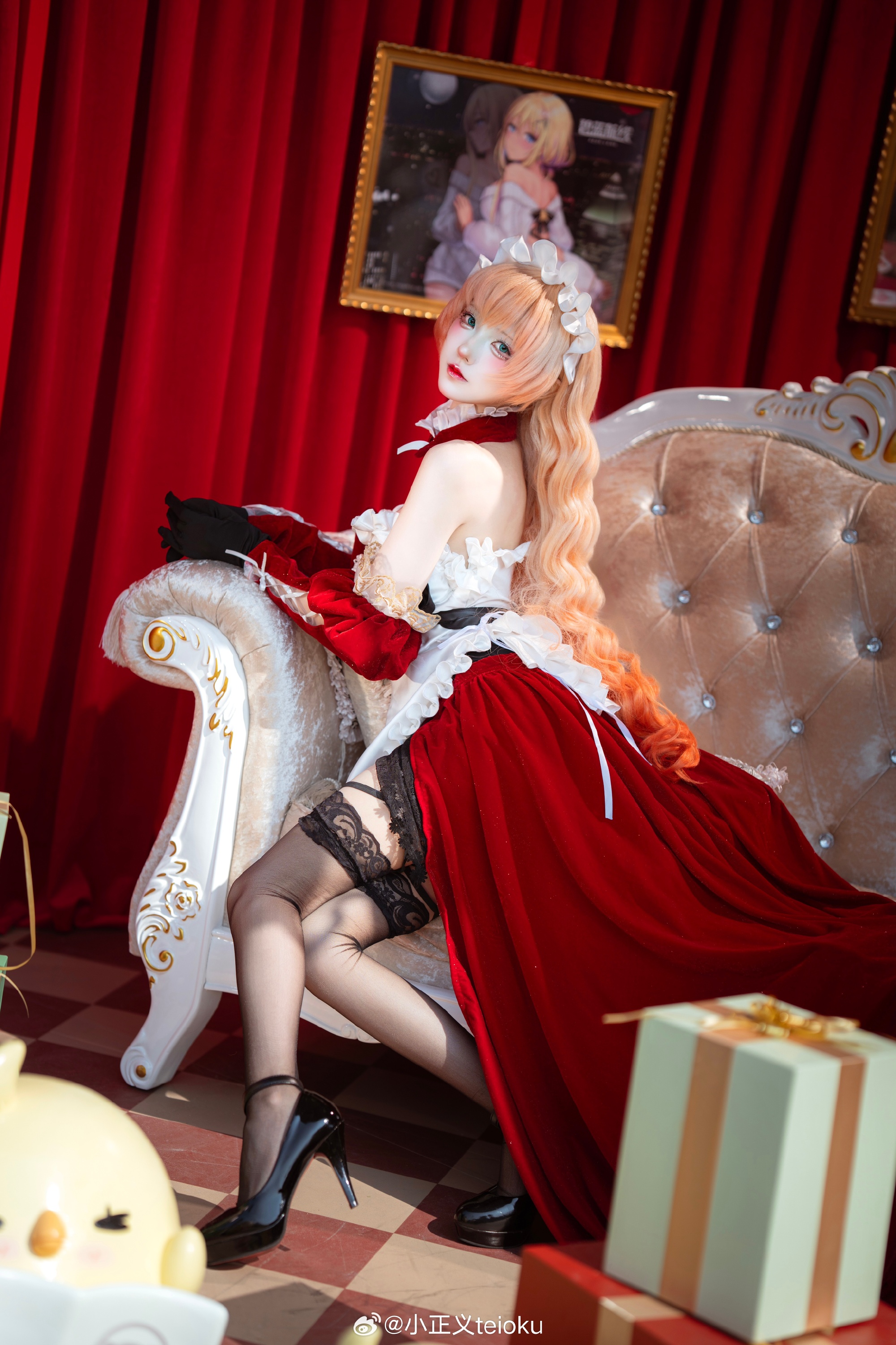 COSPLAY 碧蓝航线 豪· Cookie·Maid·Princess@小正义teioku COSPLAY-第6张