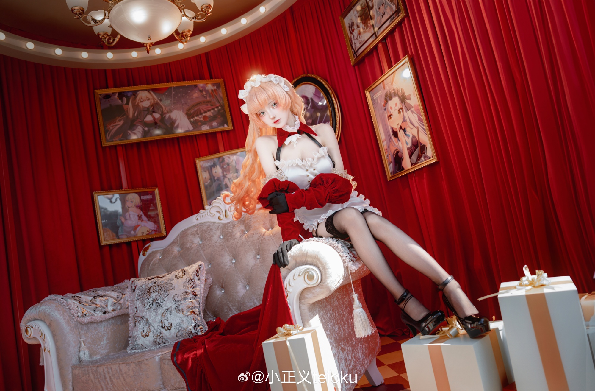 COSPLAY 碧蓝航线 豪· Cookie·Maid·Princess@小正义teioku COSPLAY-第9张